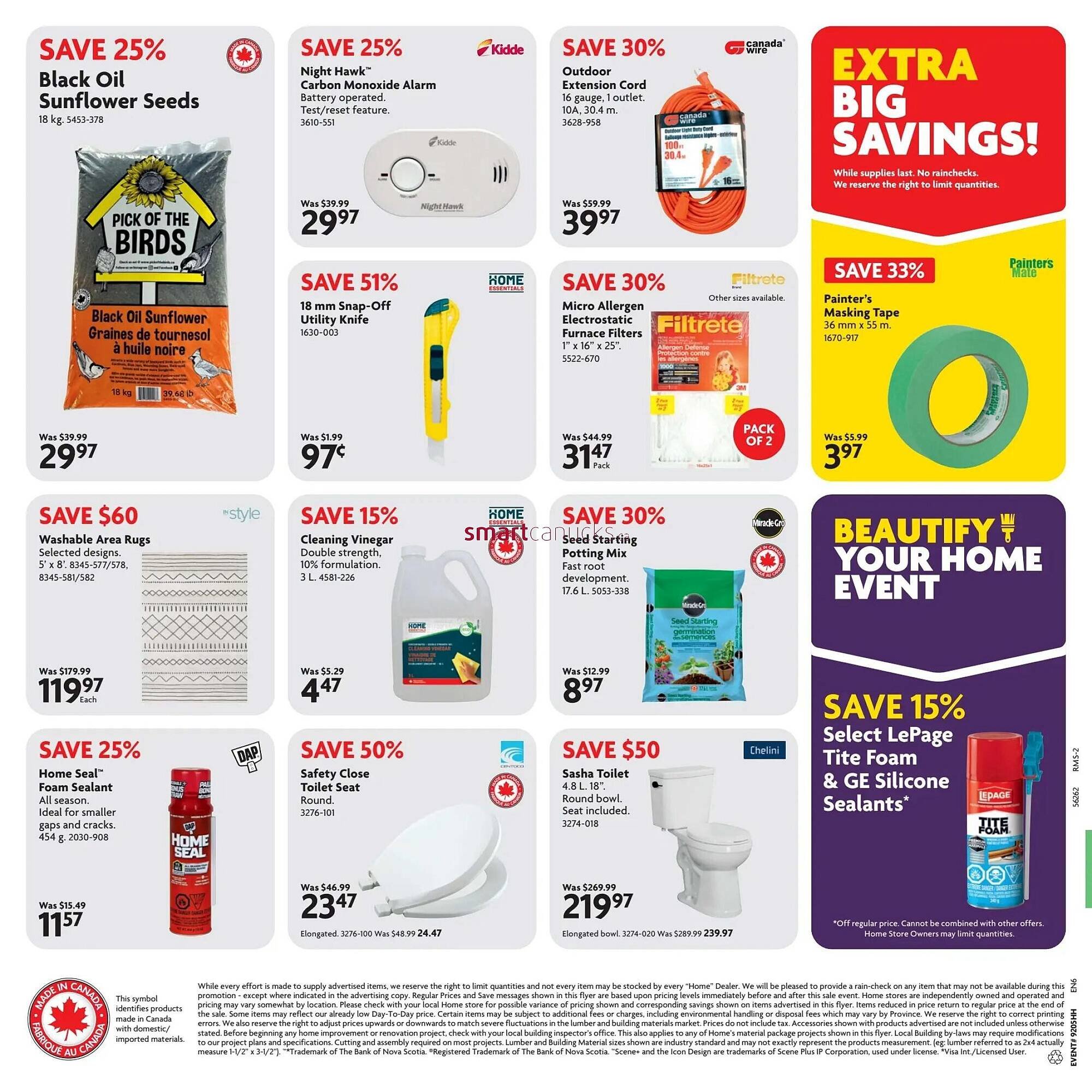 Home Hardware flyer