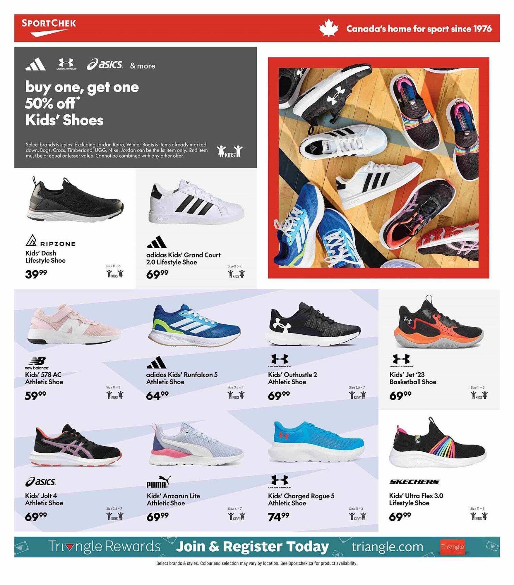 Sport Chek flyer