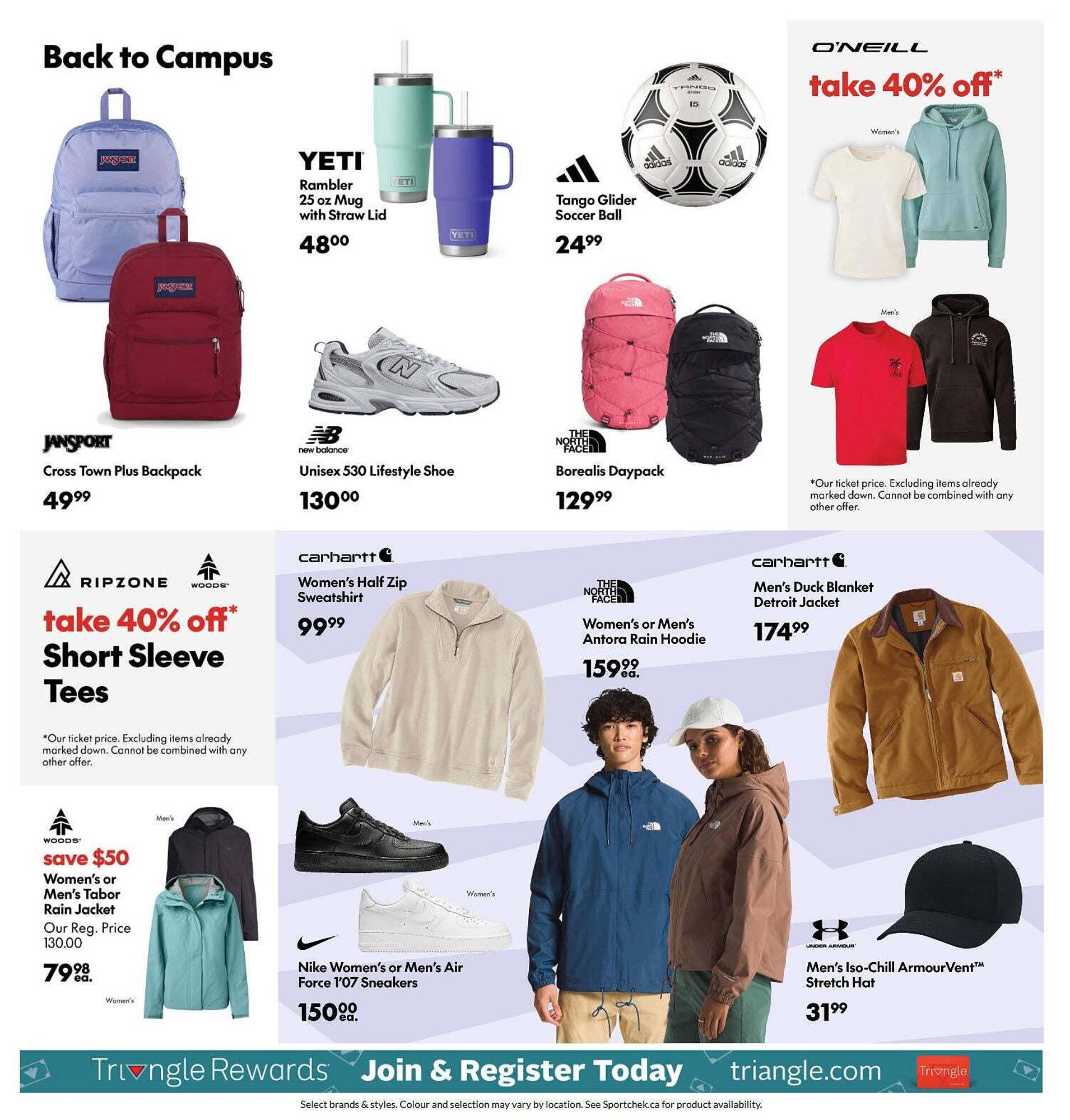 Sport Chek flyer