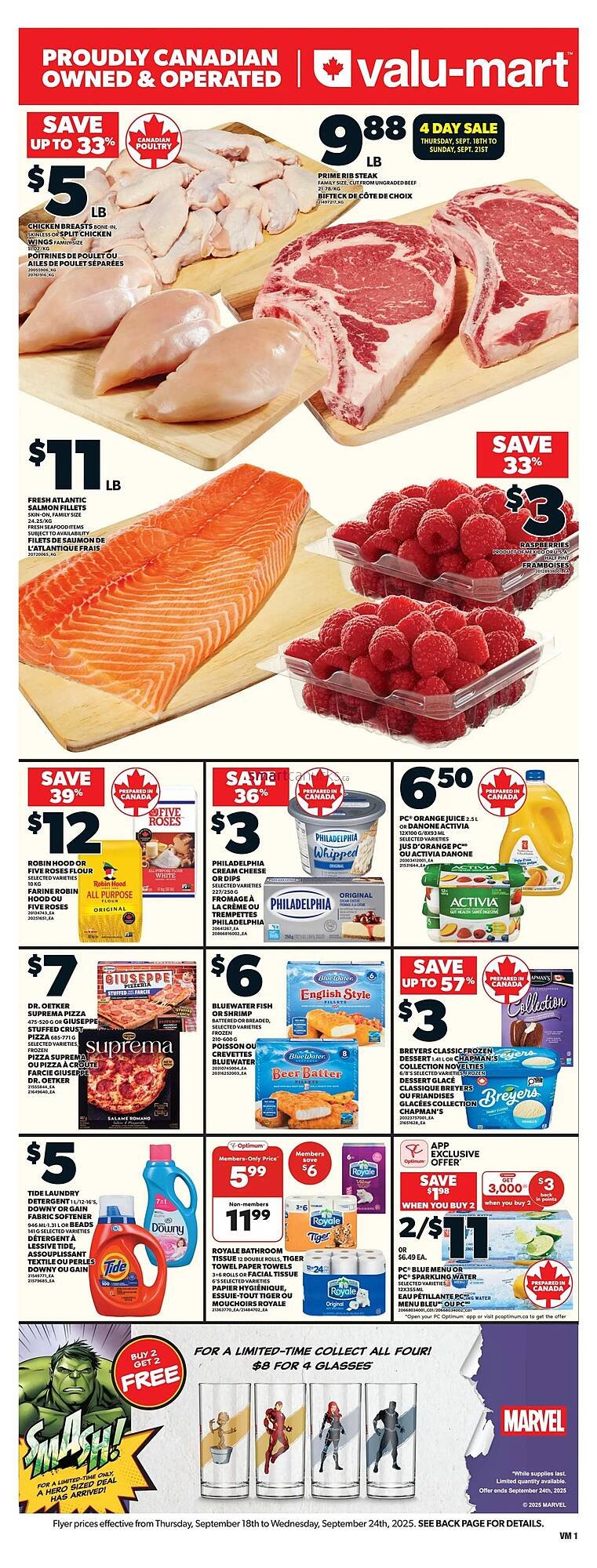 Valu-mart flyer (2025-09-18 - 2025-09-24) | 1