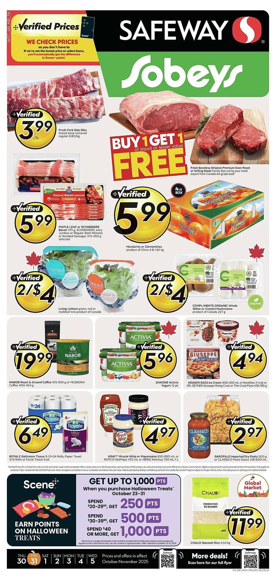 Safeway flyer (2025-10-30 - 2025-11-05) | 1