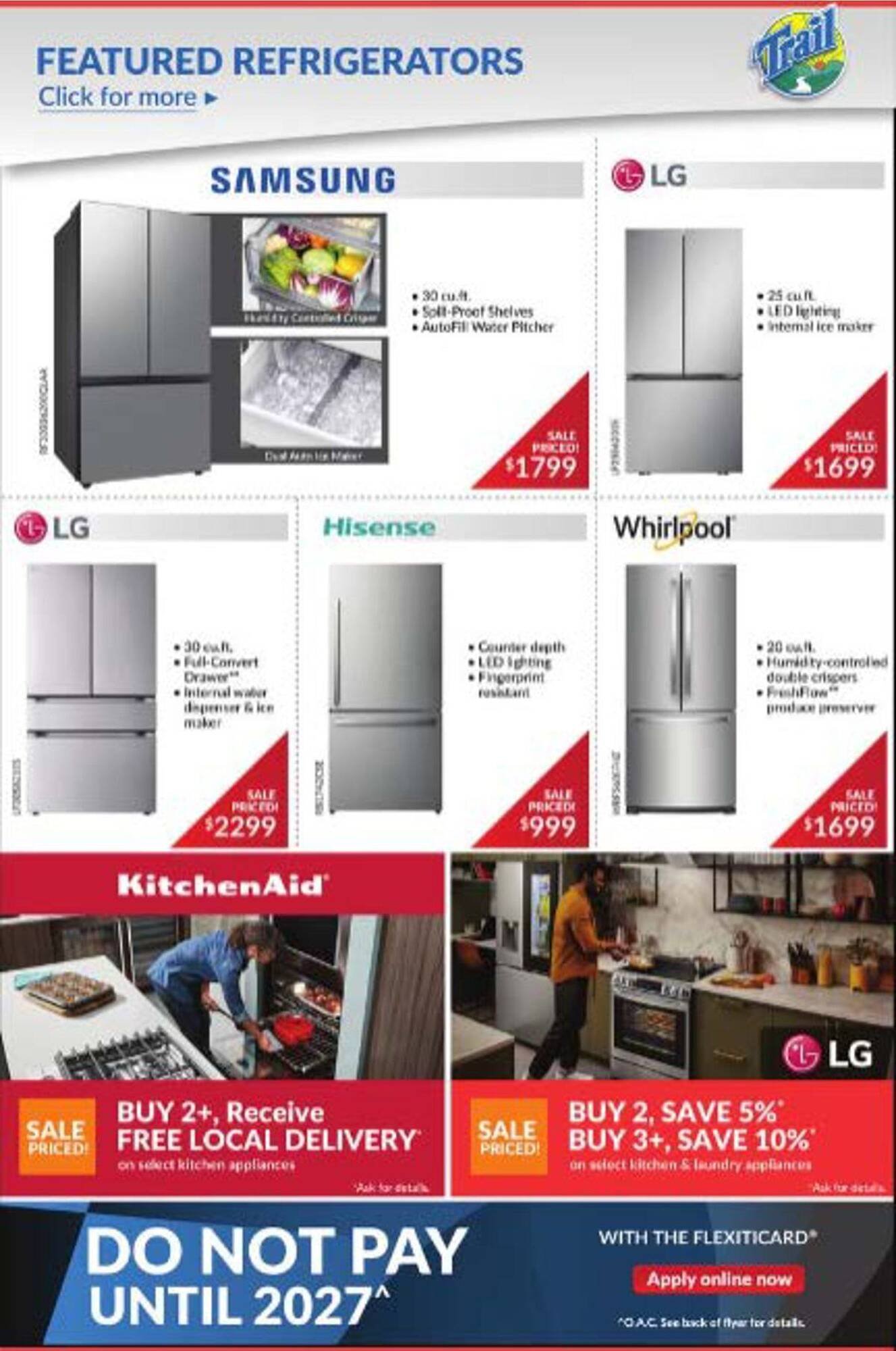 Trail Appliances flyer (2025-09-11 - 2025-09-17) | 1