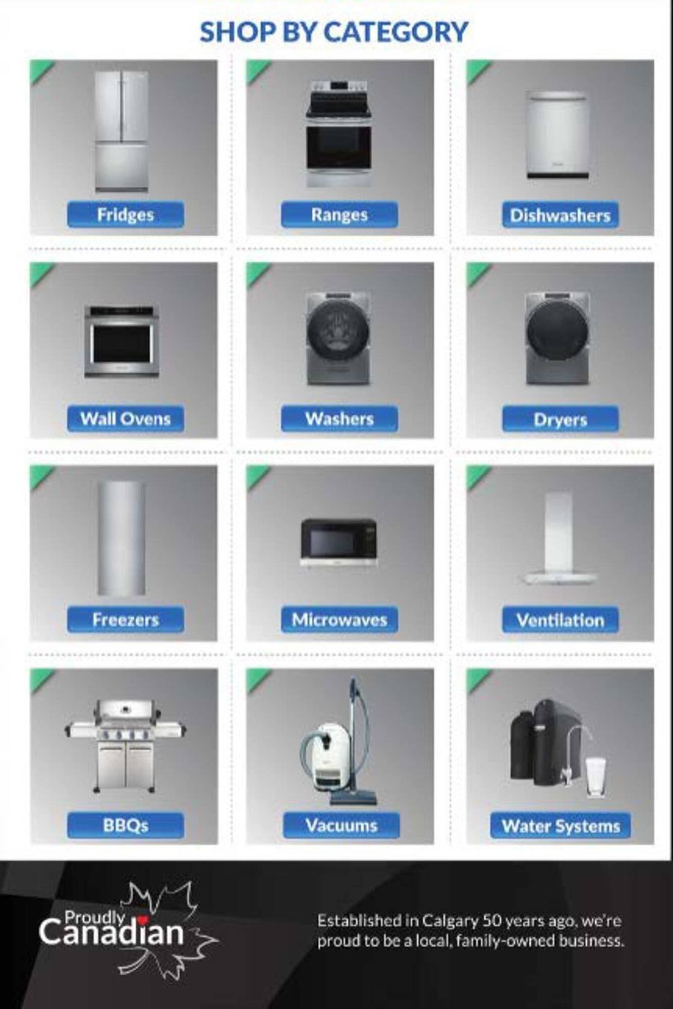 Trail Appliances flyer