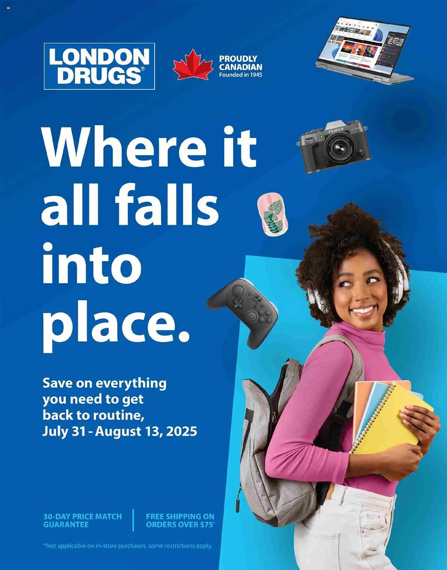 London Drugs flyer (2025-07-31 - 2025-08-14) | 1