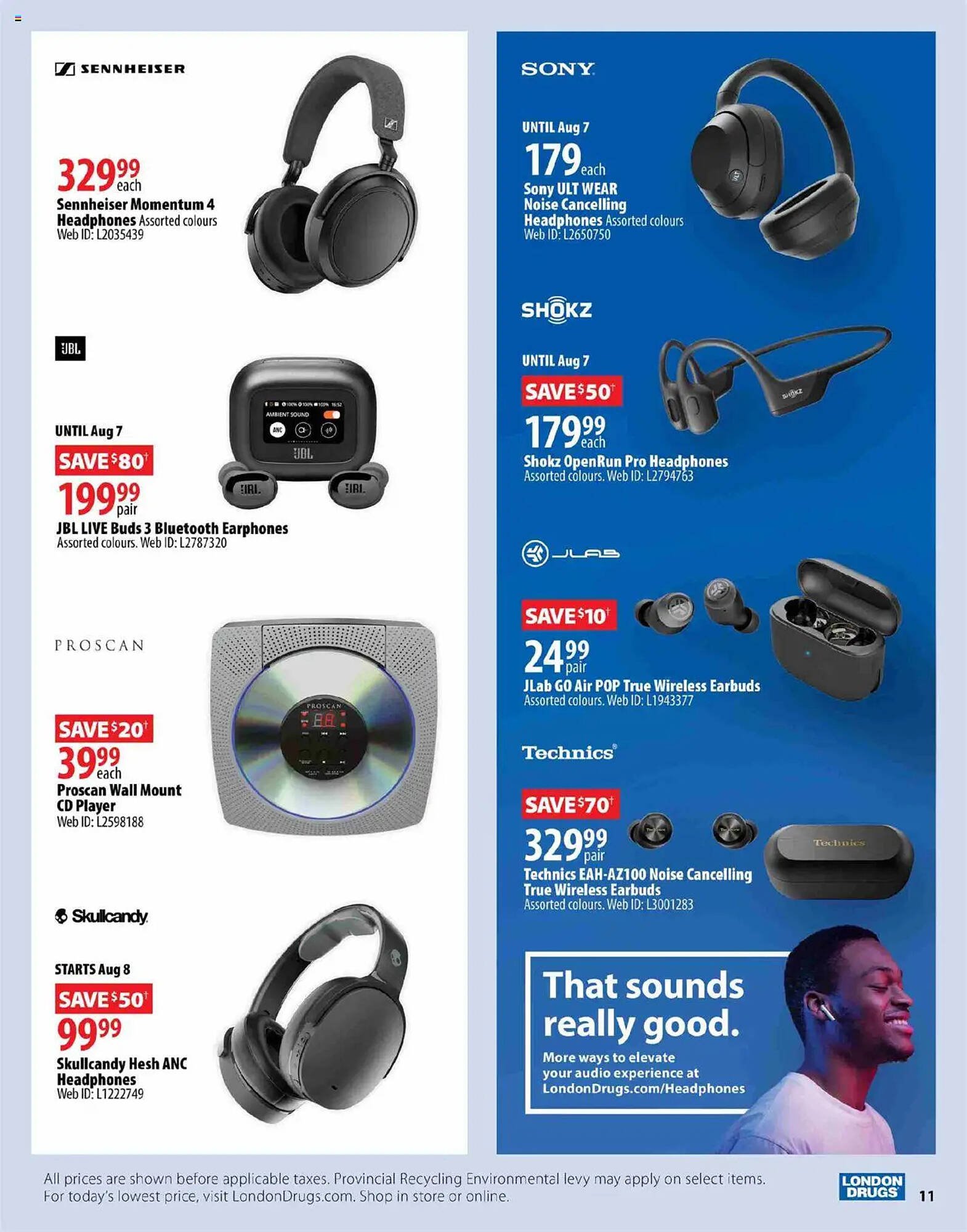 London Drugs flyer
