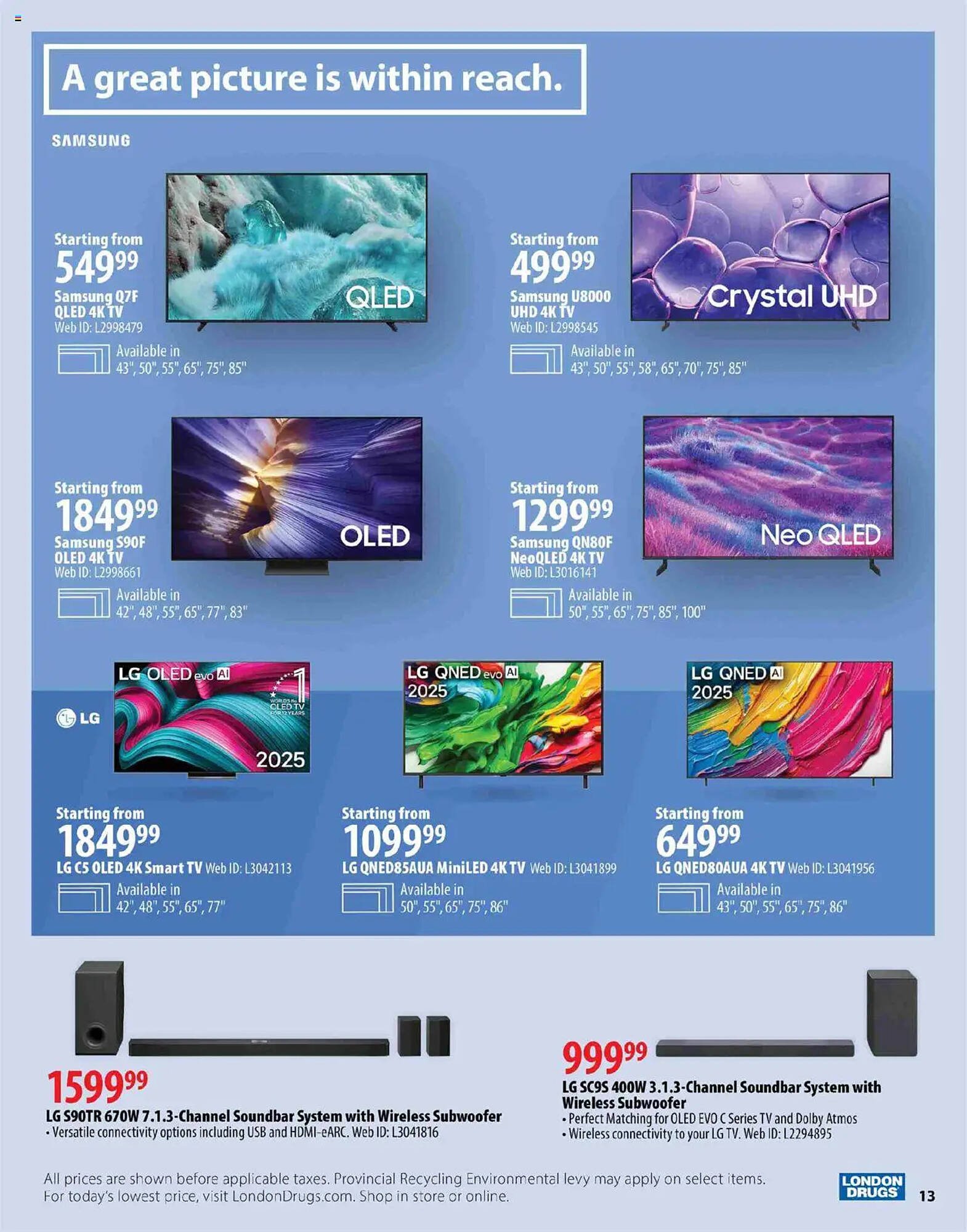 London Drugs flyer