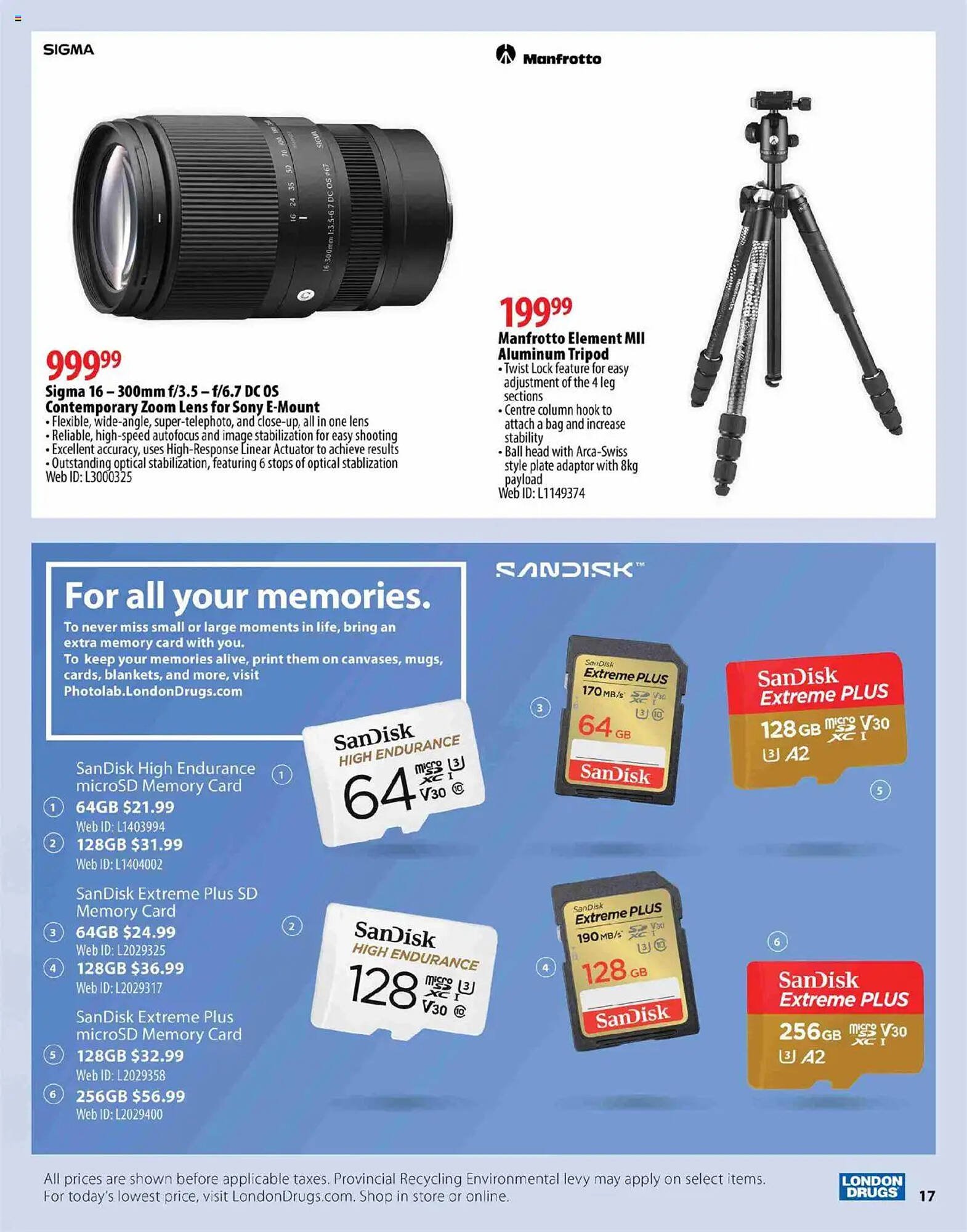 London Drugs flyer