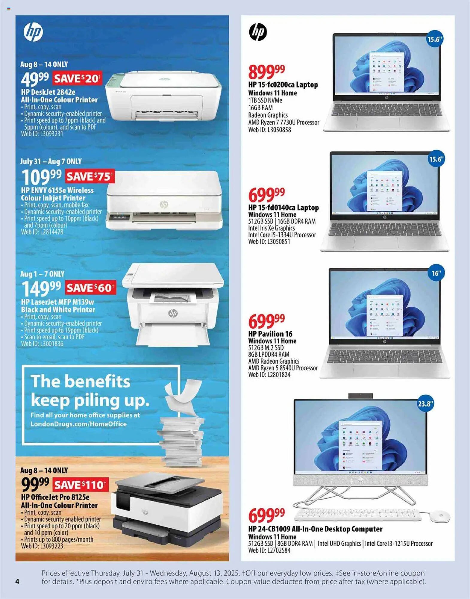 London Drugs flyer