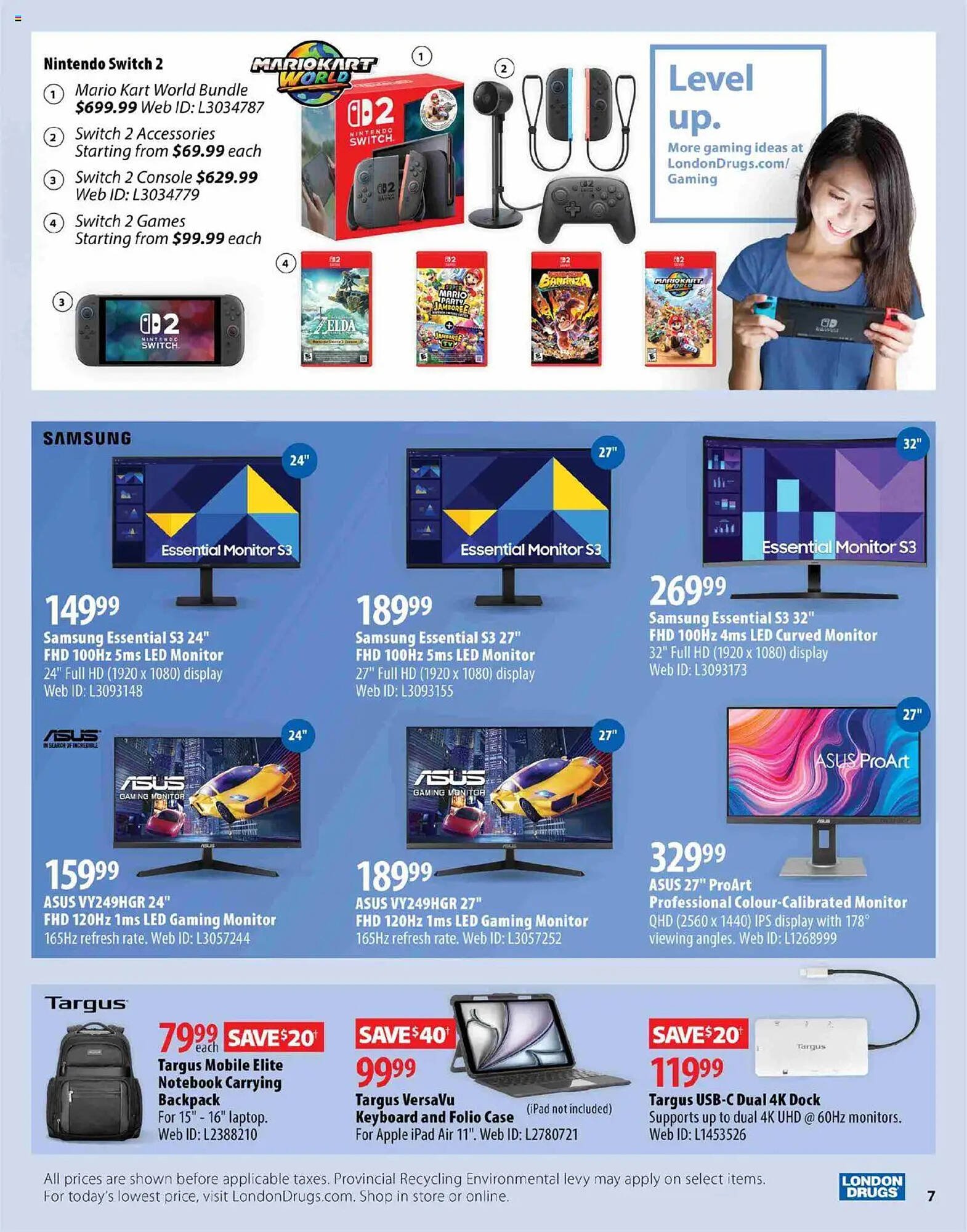 London Drugs flyer