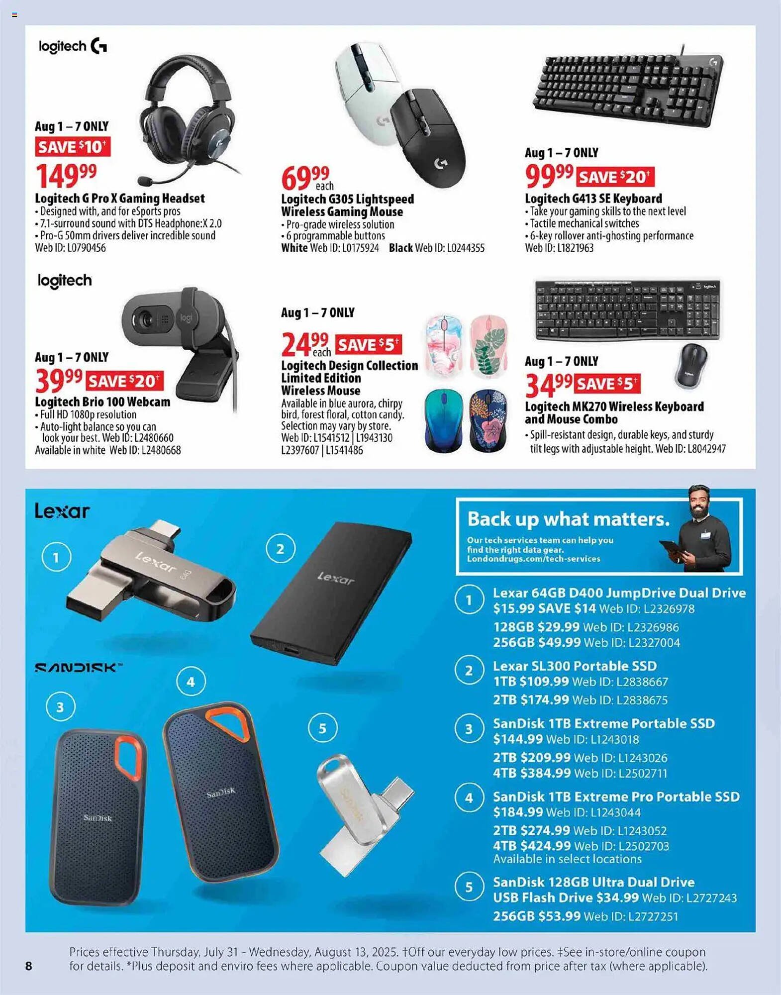 London Drugs flyer