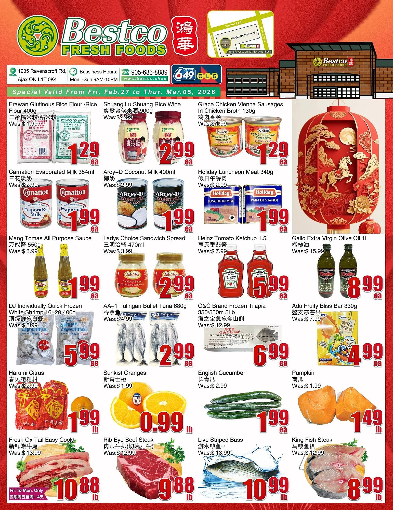 Bestco Food Mart flyer (2026-02-27 - 2026-03-05) | 1