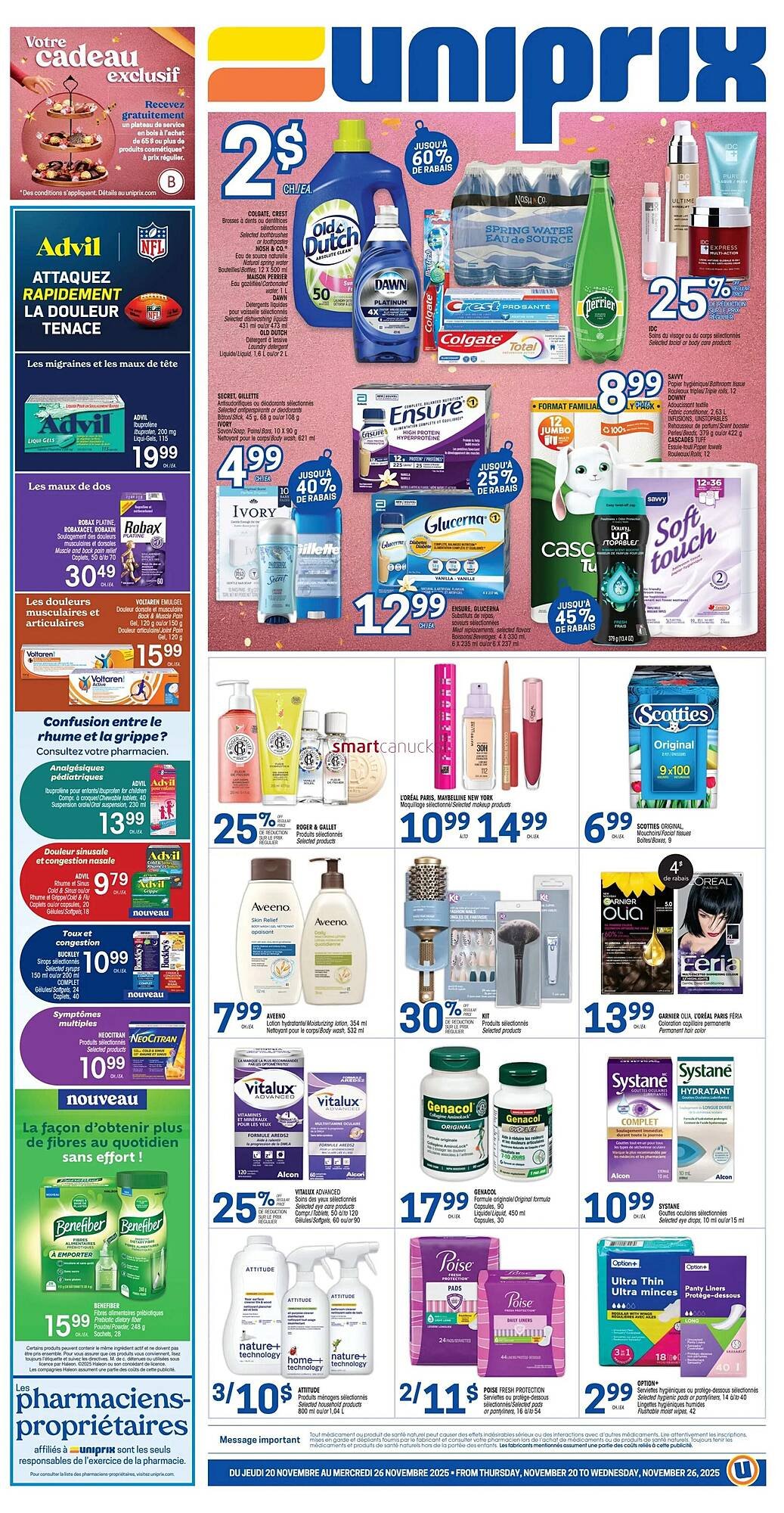 Uniprix flyer (2025-11-20 - 2025-11-26) | 1
