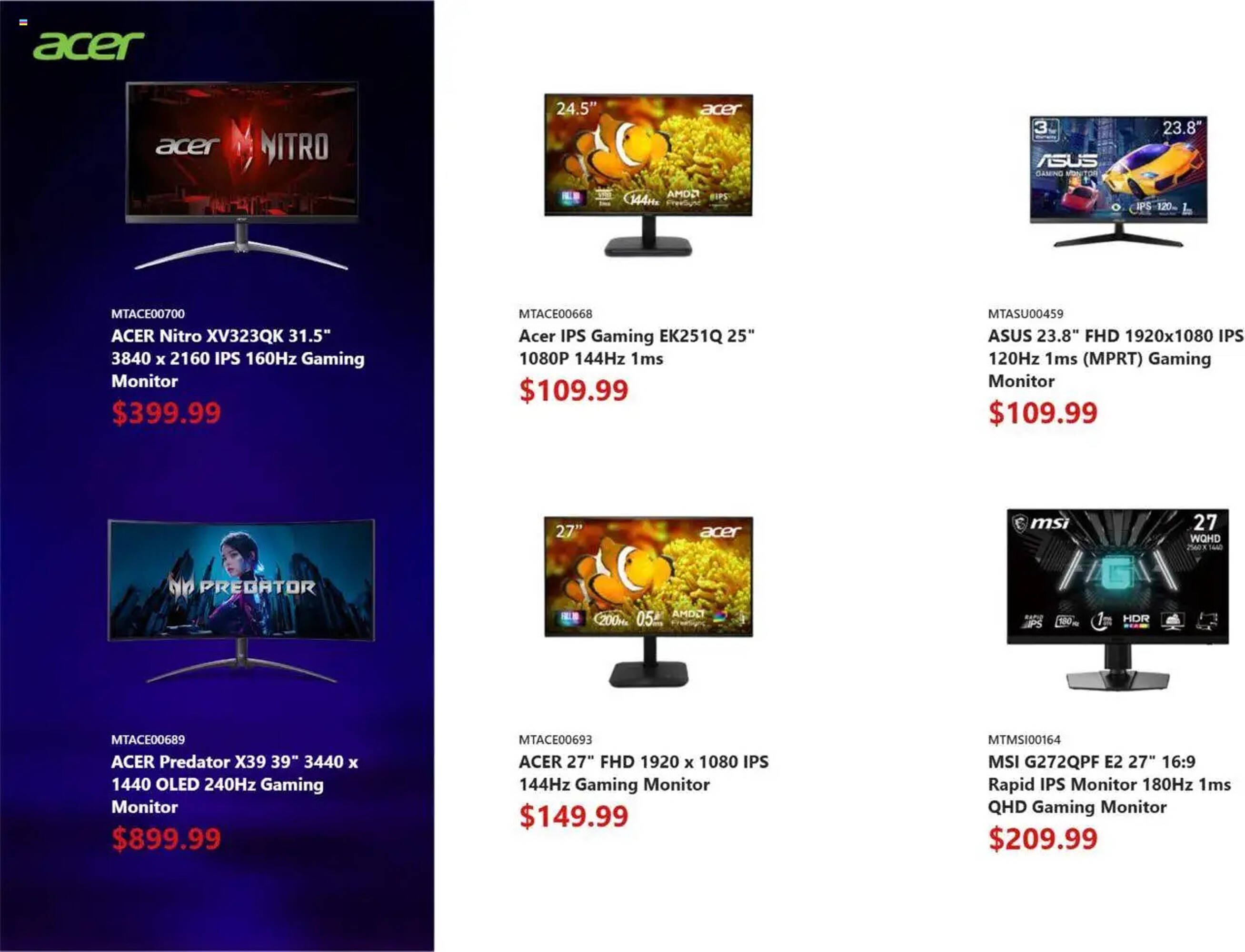 Canada Computers flyer