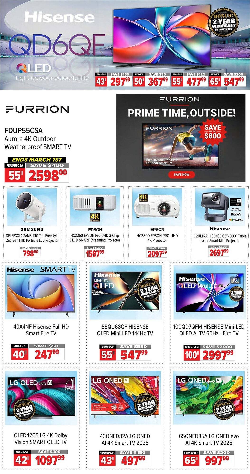 2001 Audio Video flyer (2026-02-27 - 2026-03-05) | 2