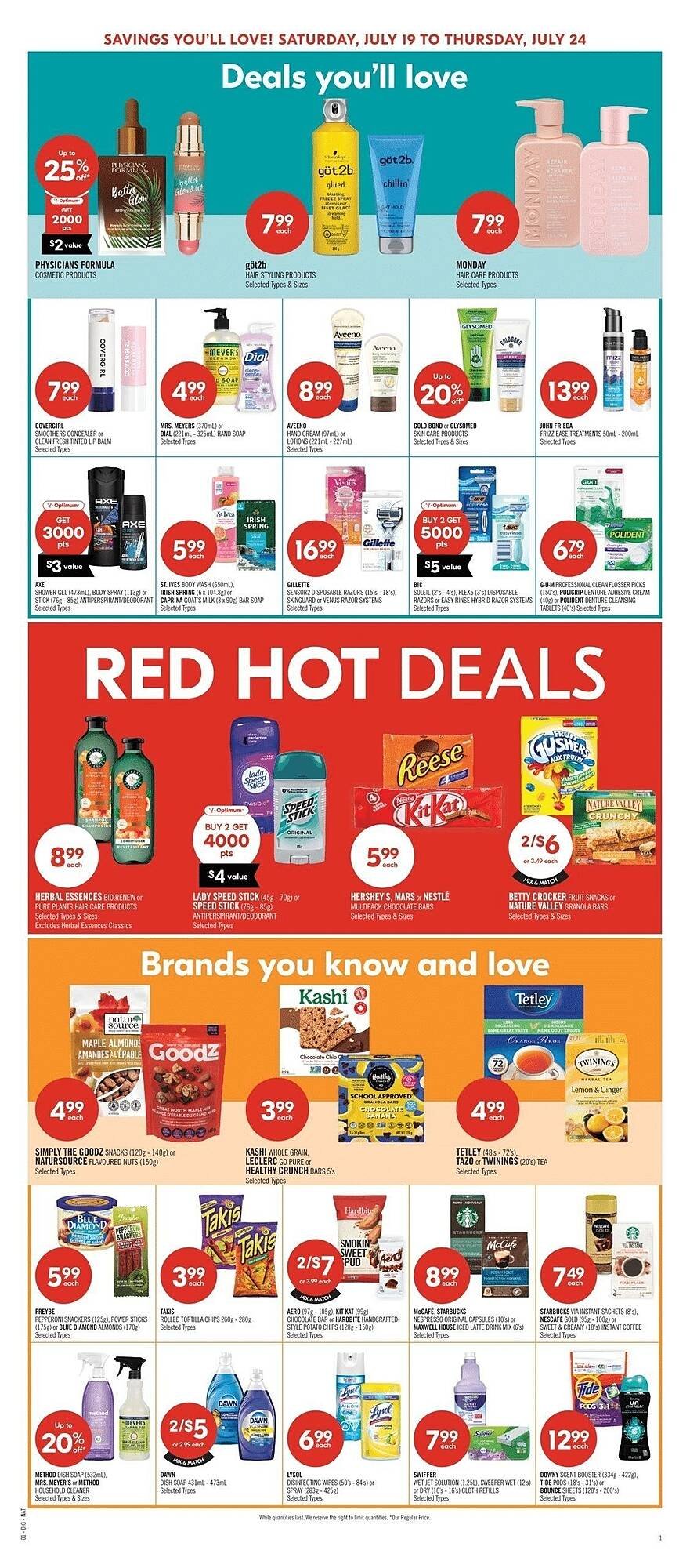 Shoppers Drug Mart flyer
