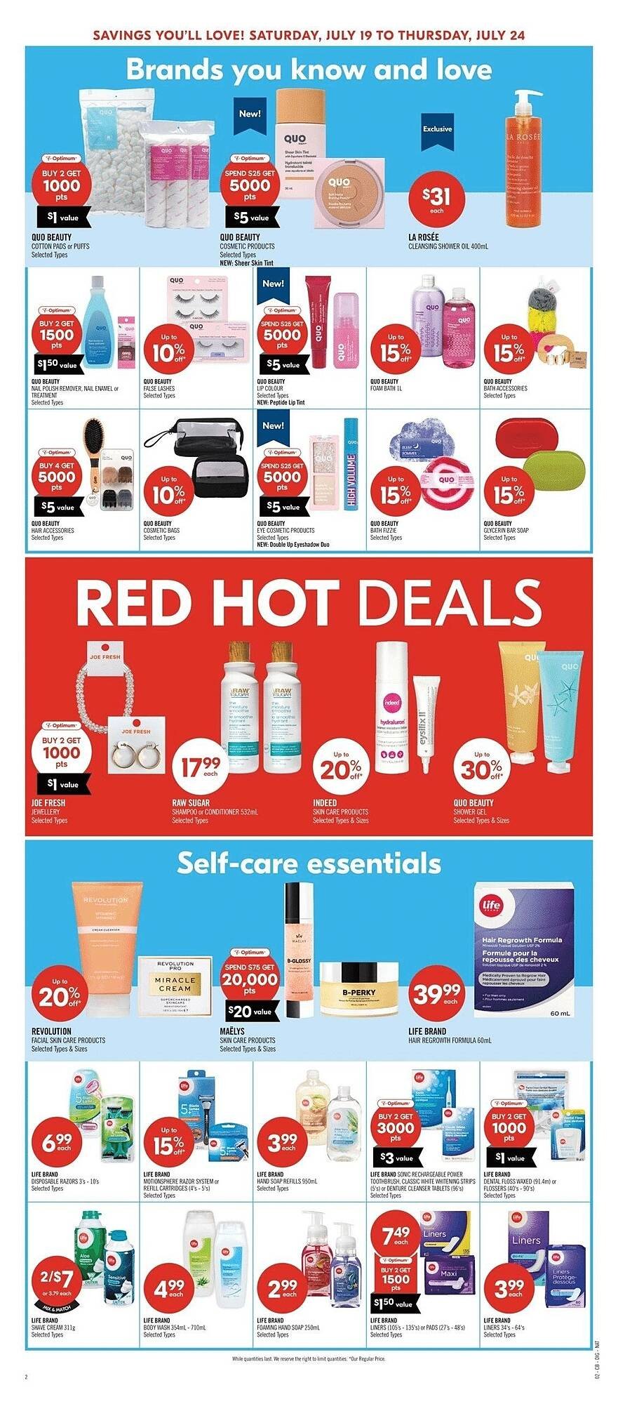 Shoppers Drug Mart flyer