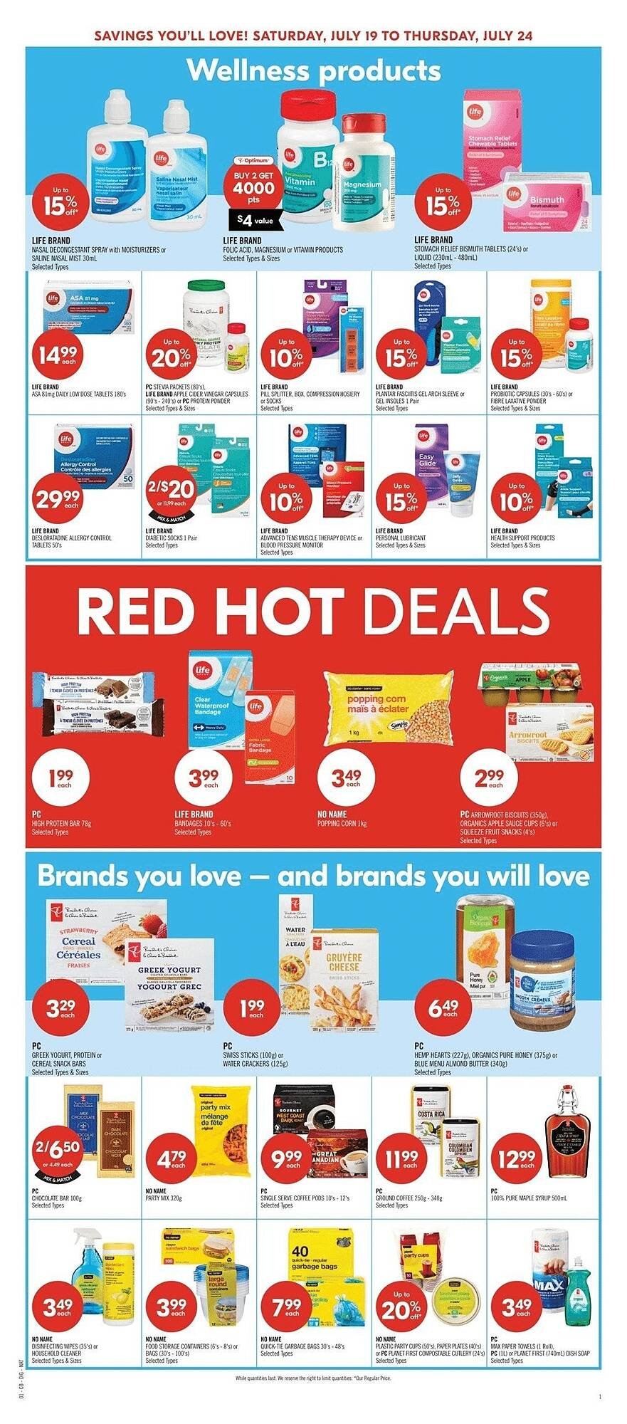 Shoppers Drug Mart flyer