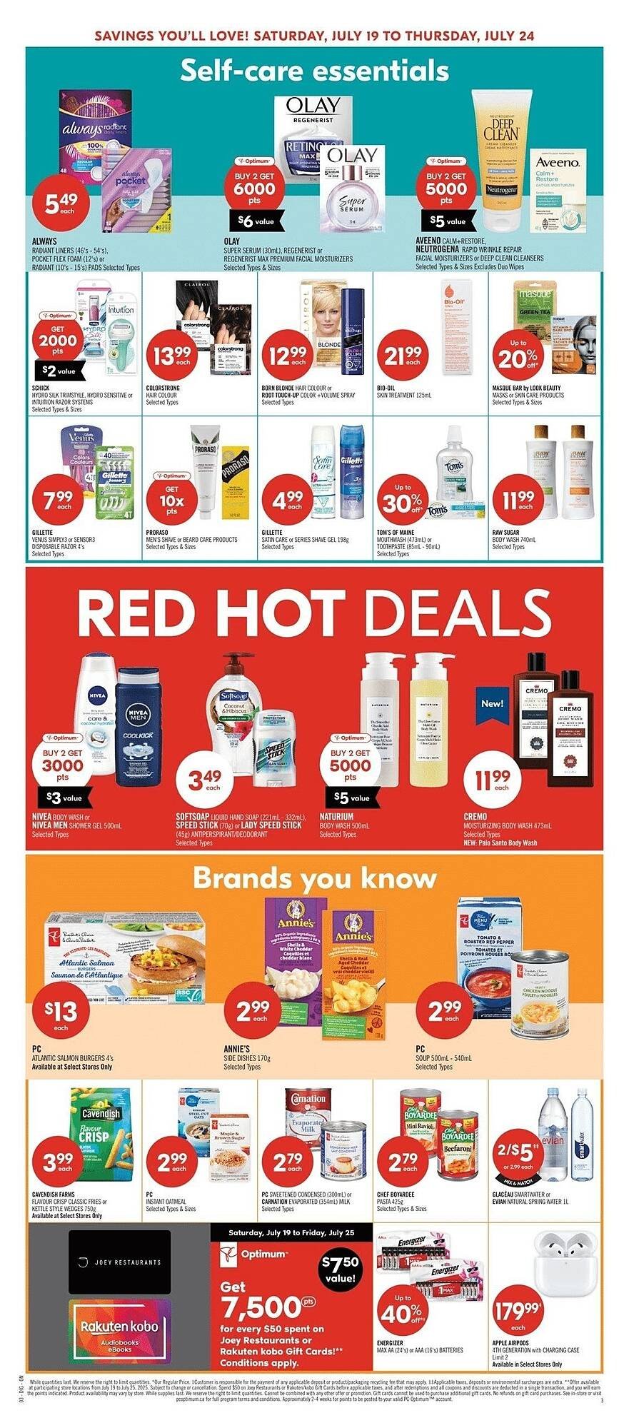 Shoppers Drug Mart flyer