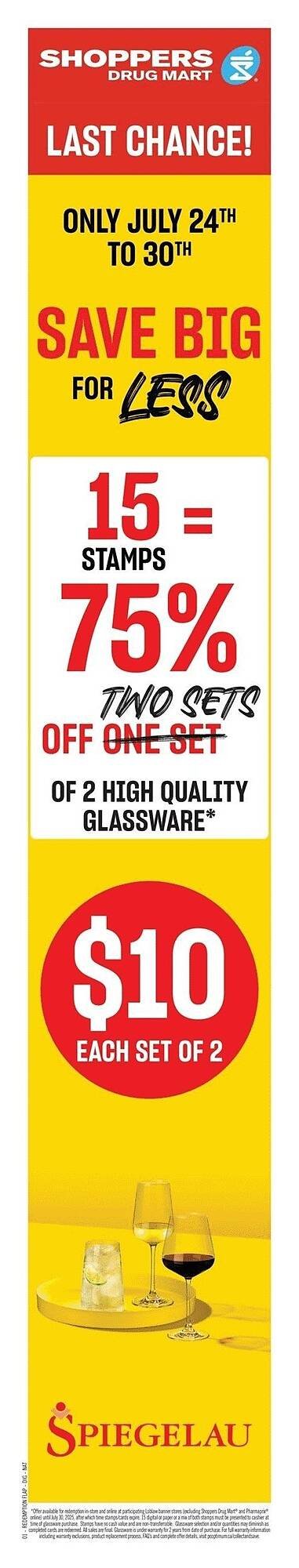 Shoppers Drug Mart flyer