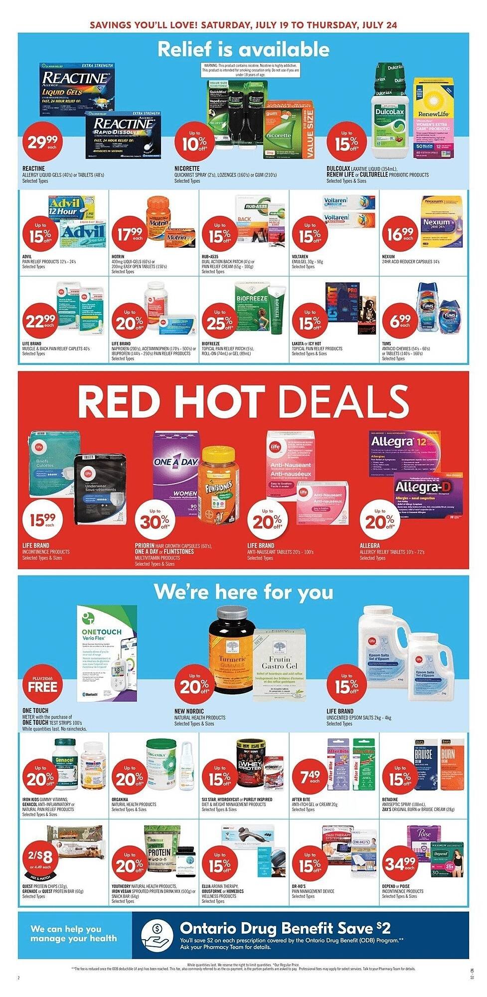 Shoppers Drug Mart flyer