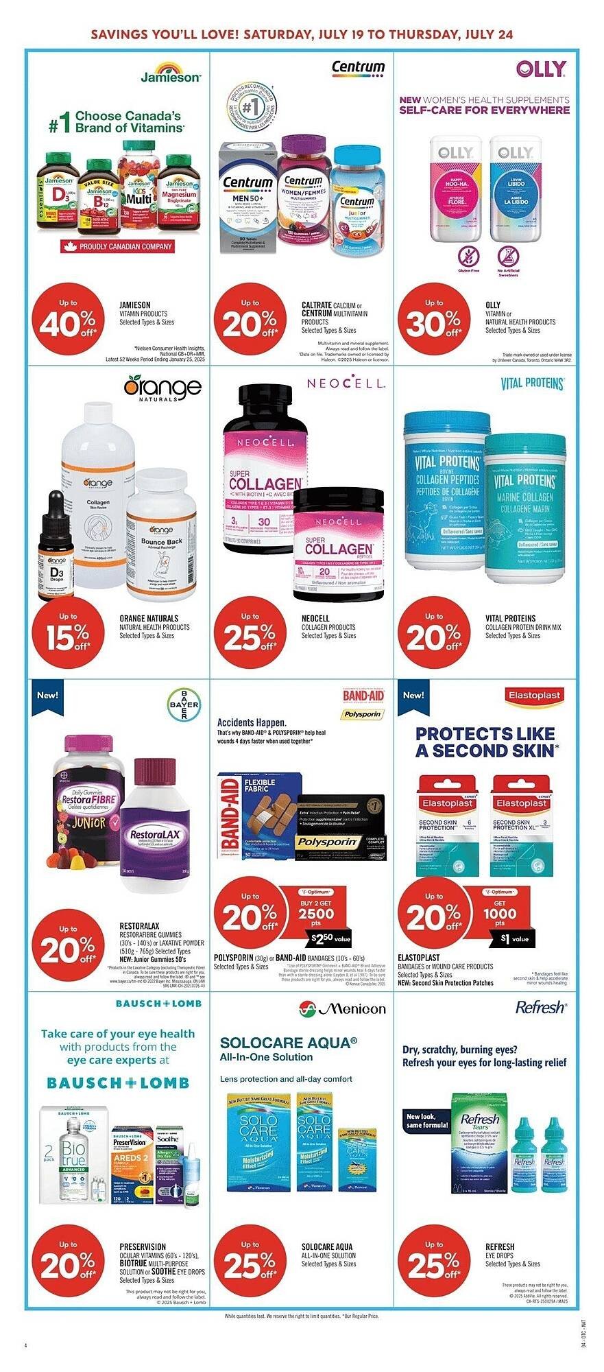Shoppers Drug Mart flyer