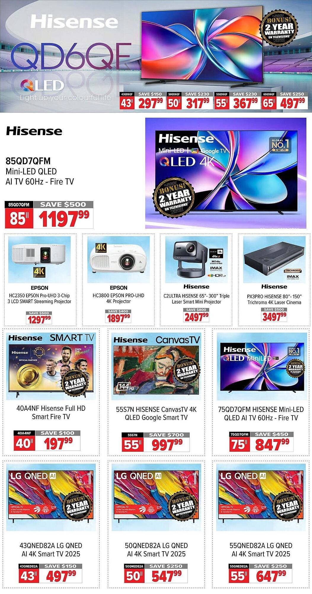 2001 Audio Video flyer (2025-11-20 - 2025-11-27) | 2