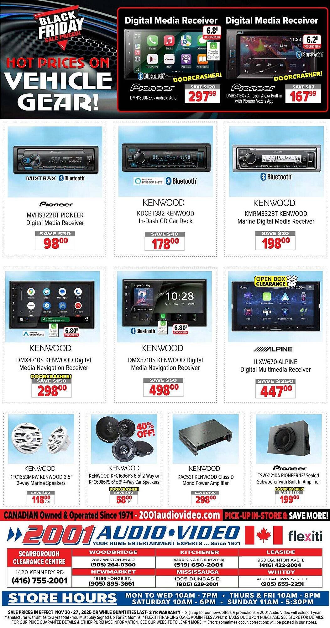 2001 Audio Video flyer (2025-11-20 - 2025-11-27) | 25