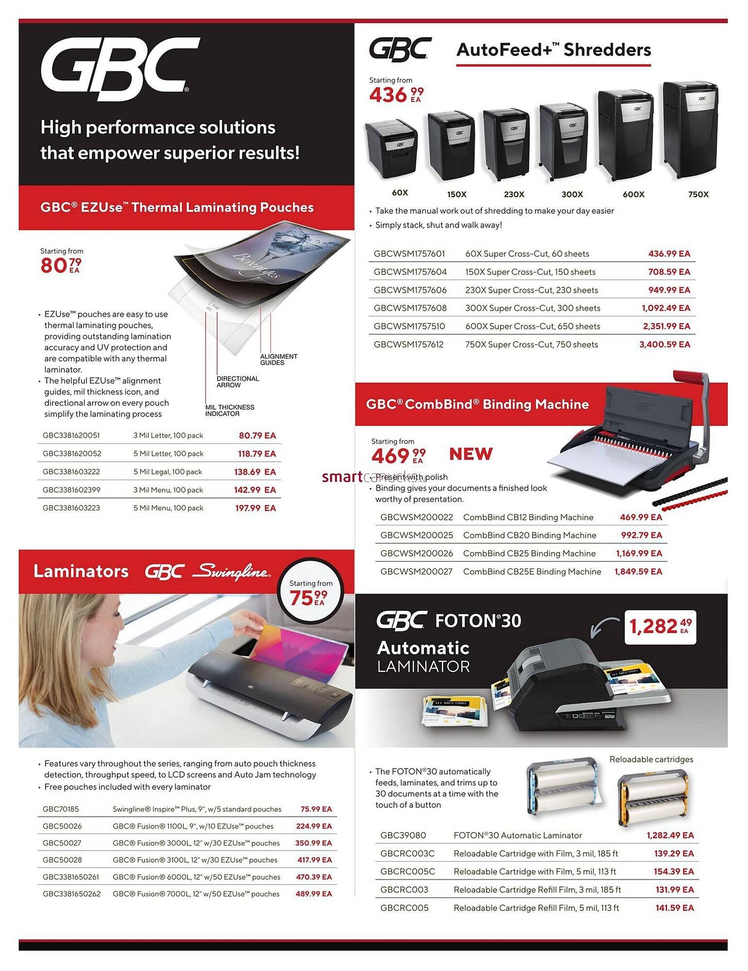 Staples flyer