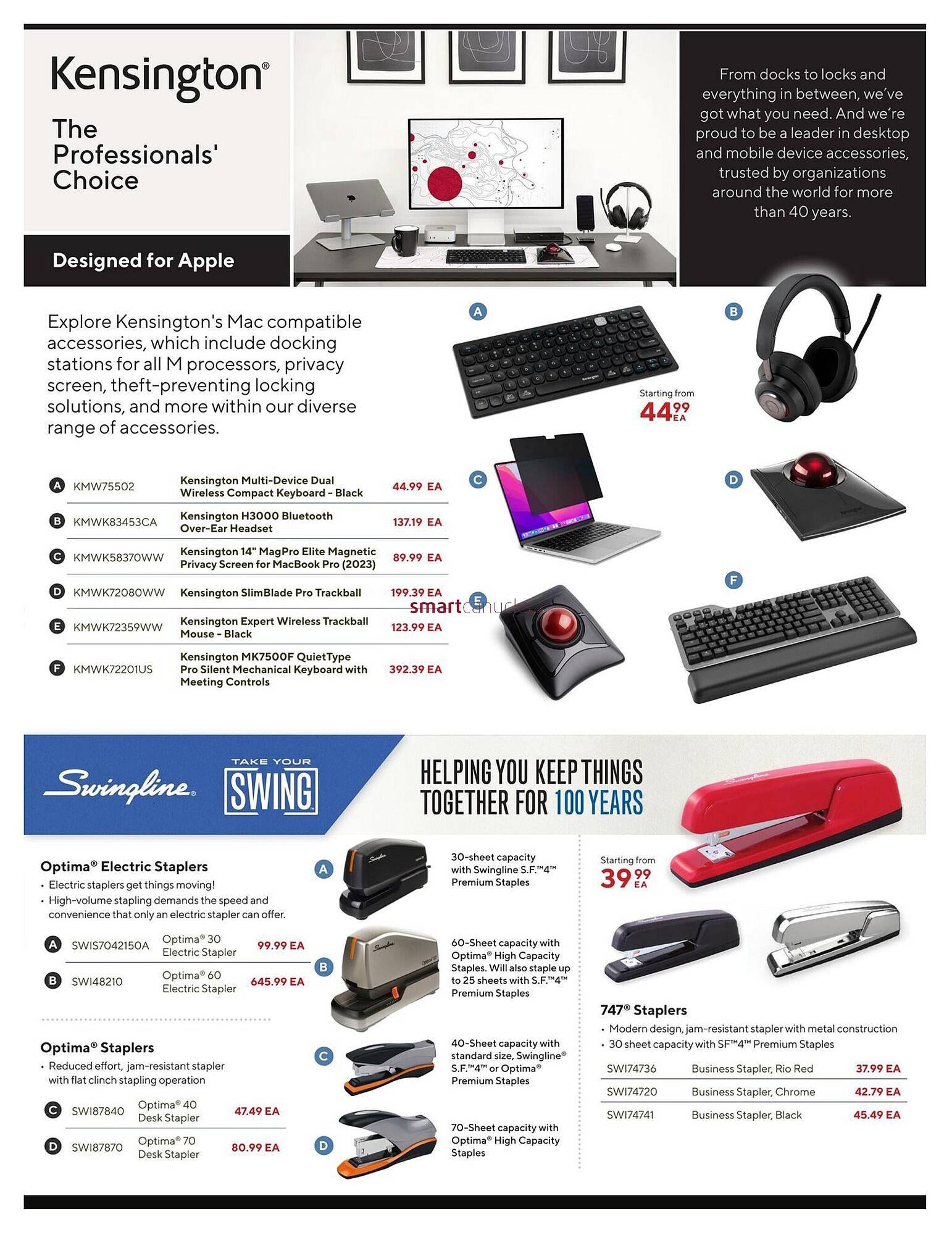 Staples flyer