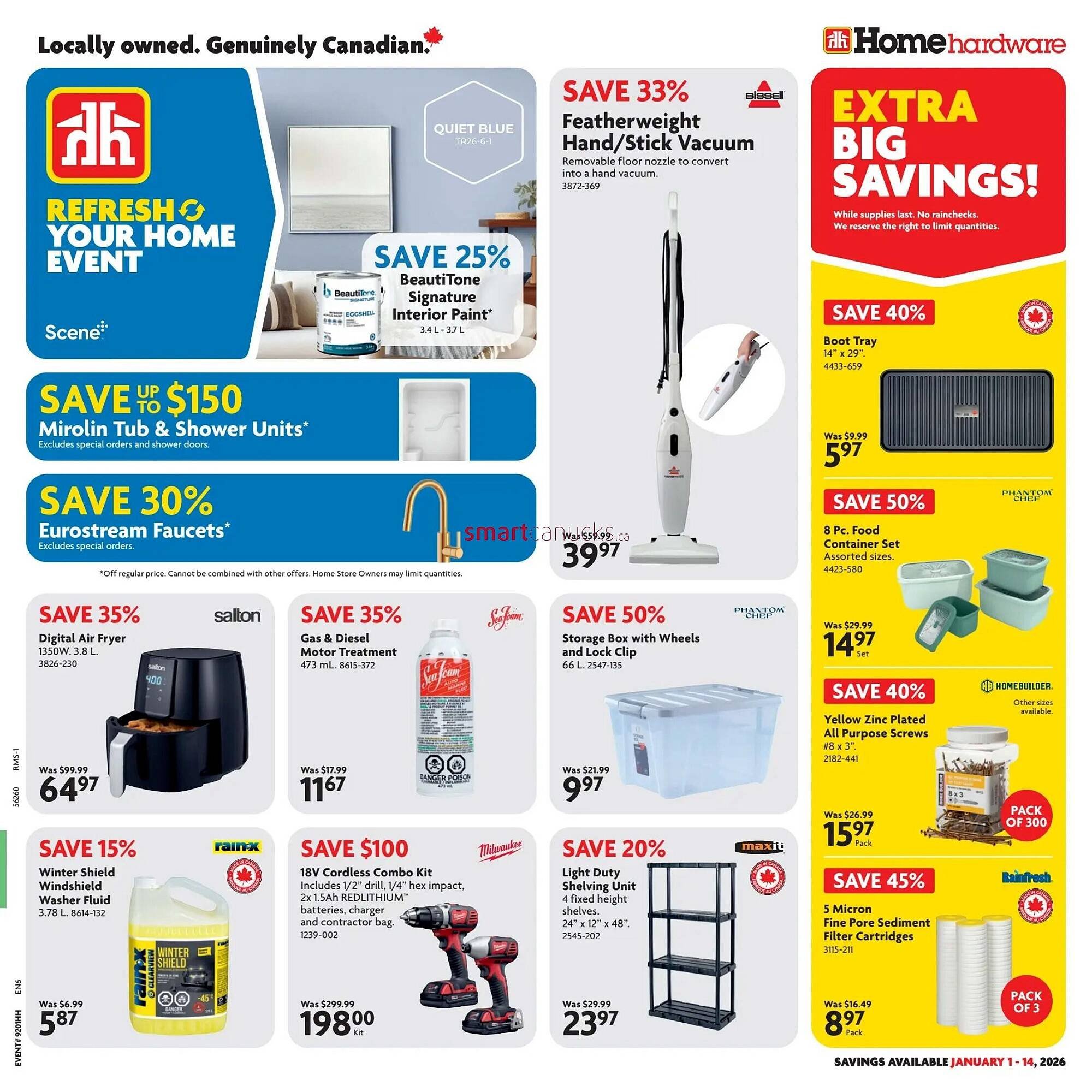 Home Hardware flyer (2026-01-01 - 2026-01-14) | 1