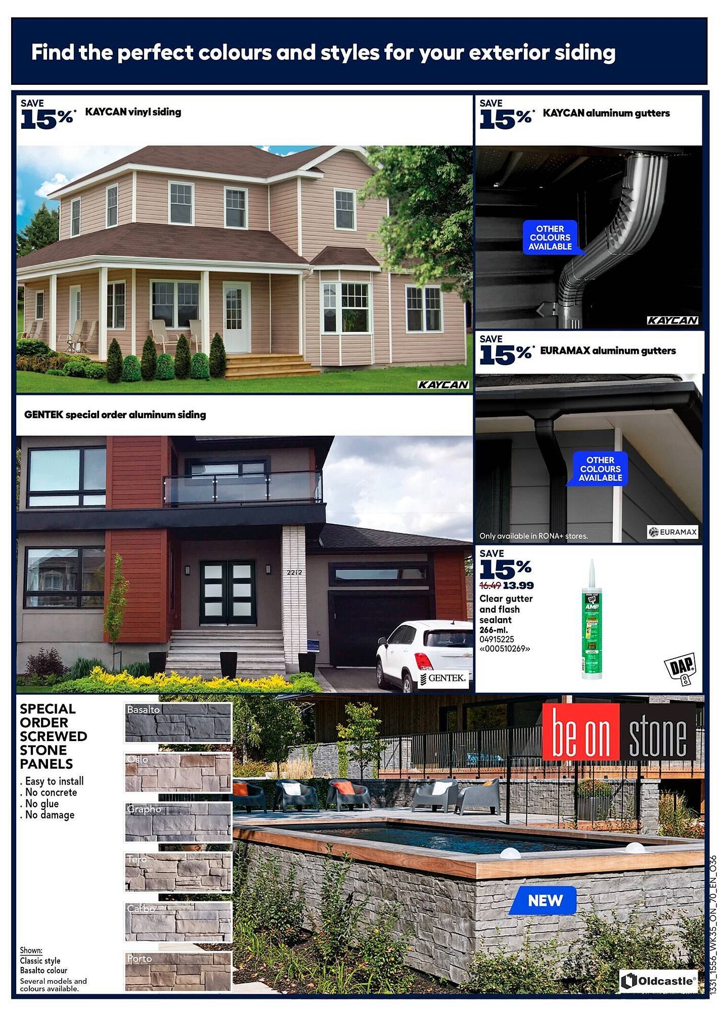 RONA flyer