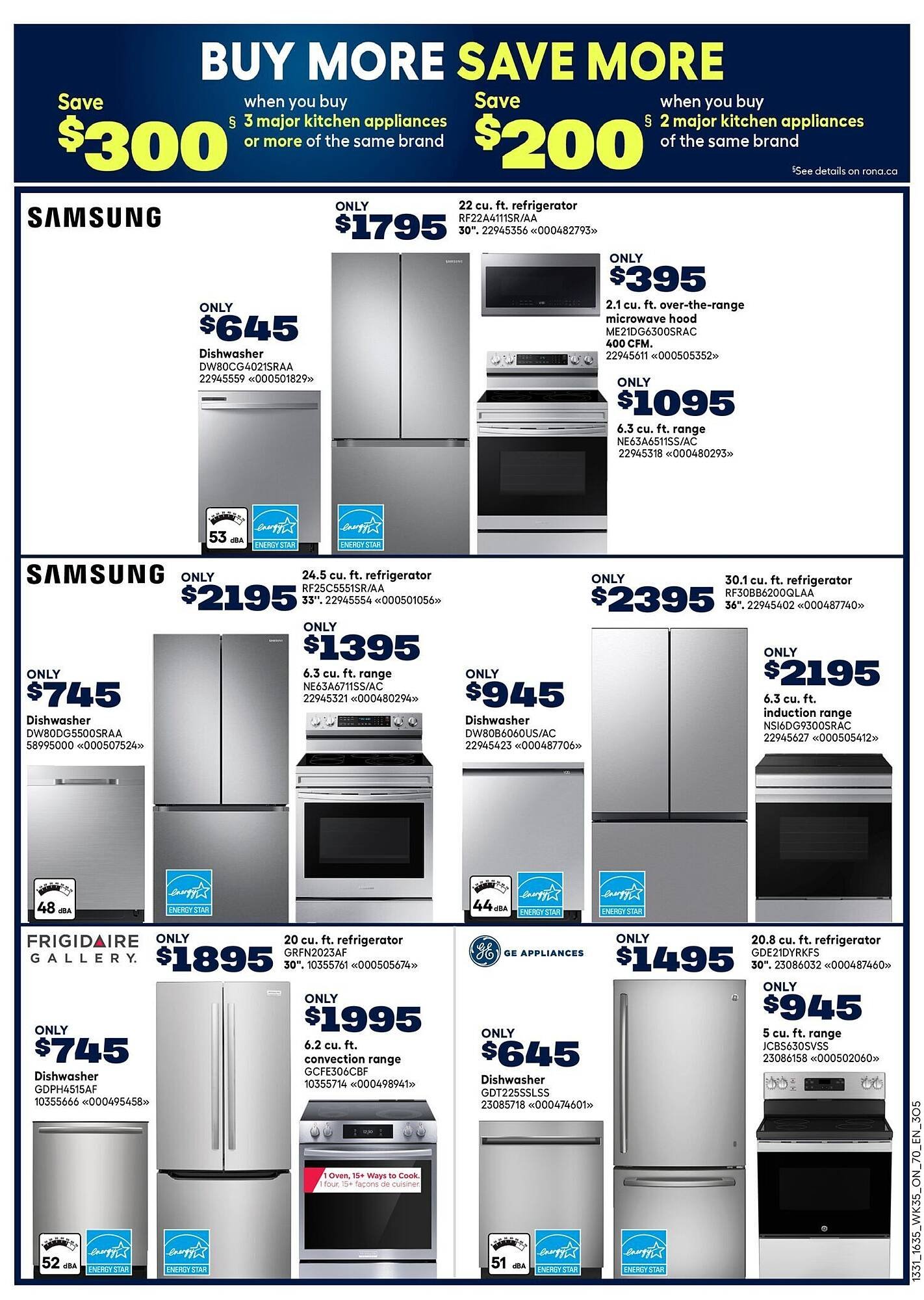 RONA flyer