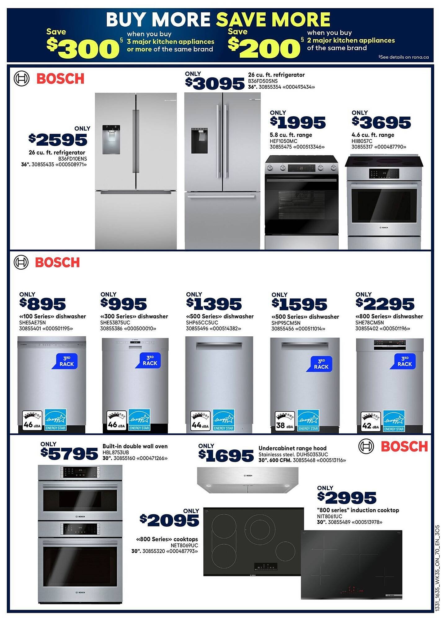 RONA flyer