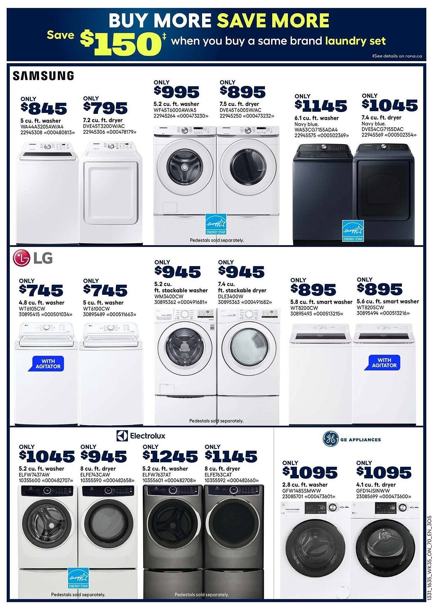 RONA flyer