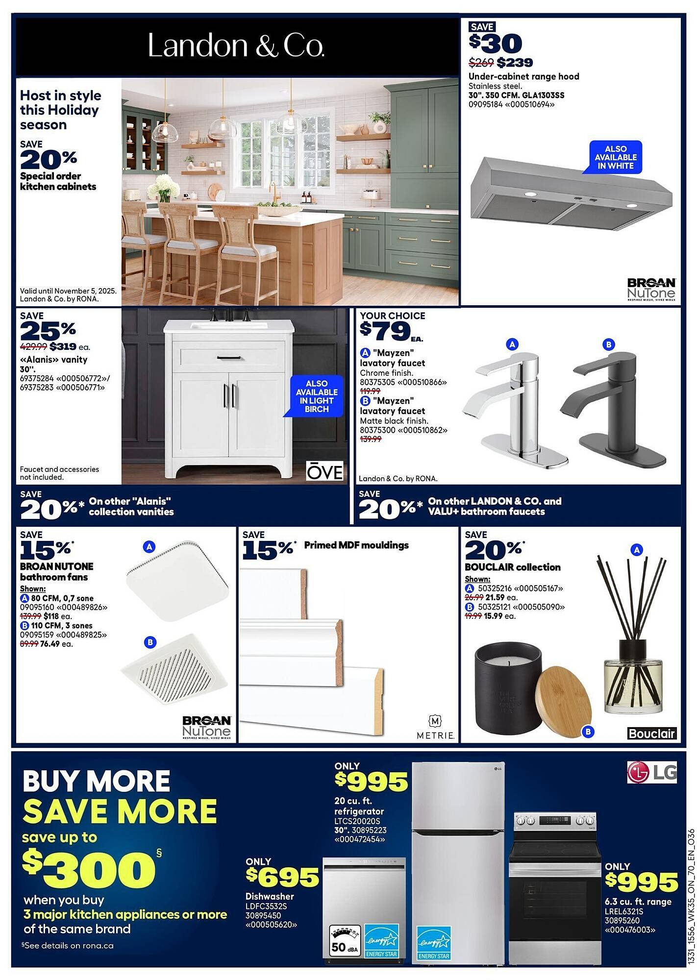 RONA flyer