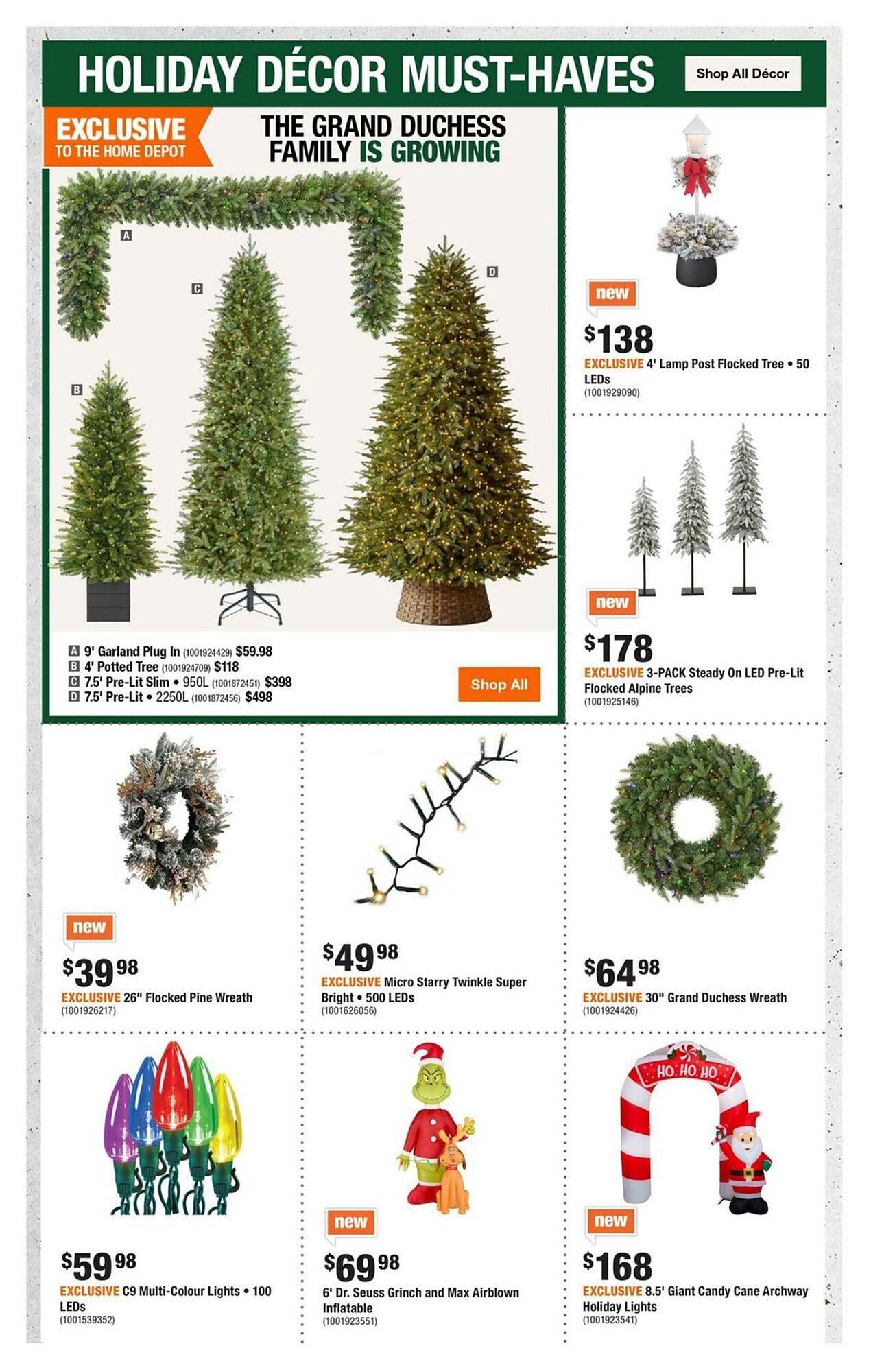 Home Depot flyer