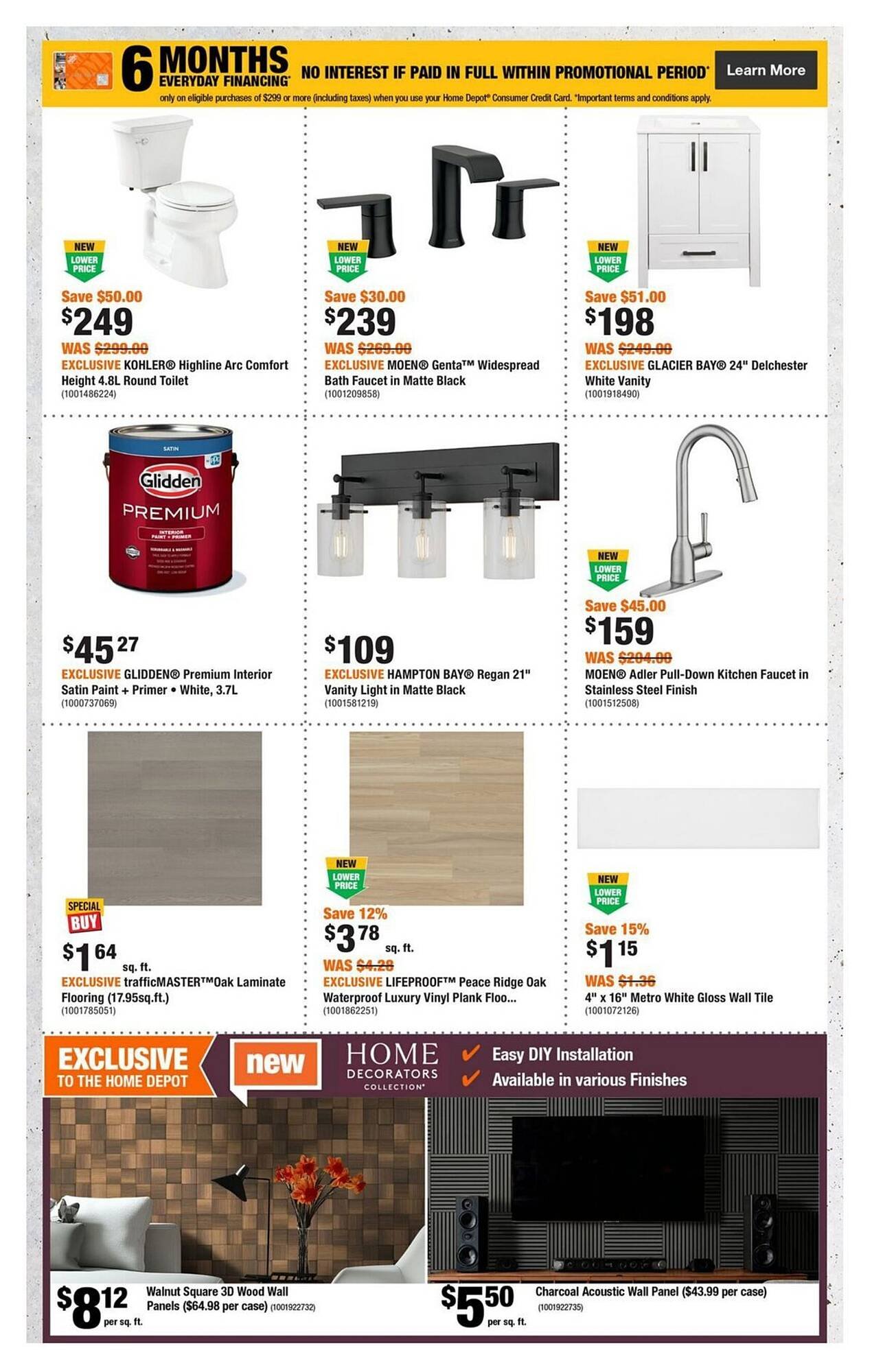 Home Depot flyer