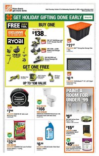 Home Depot flyer