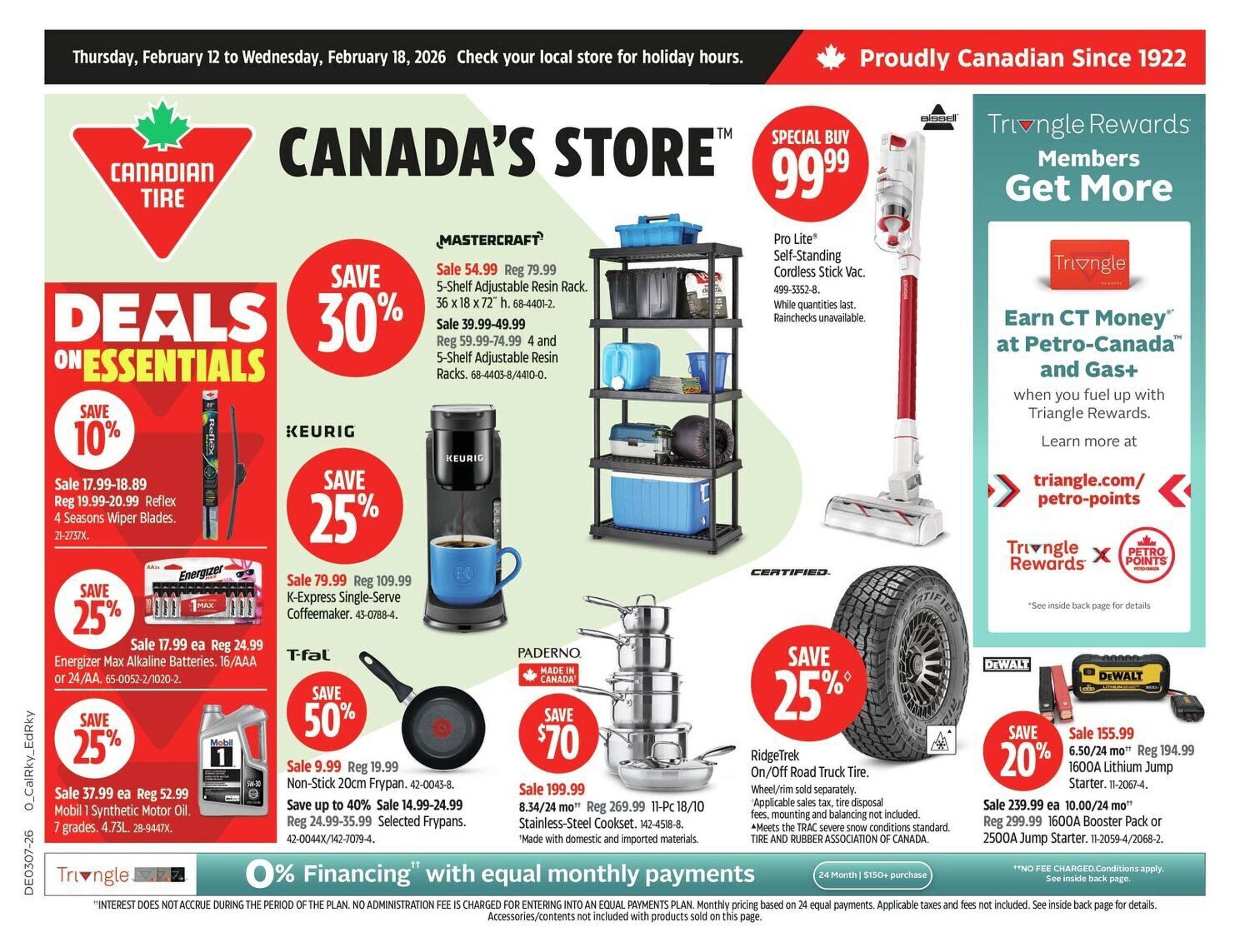 Canadian Tire flyer (2026-02-13 - 2026-02-20) | 1
