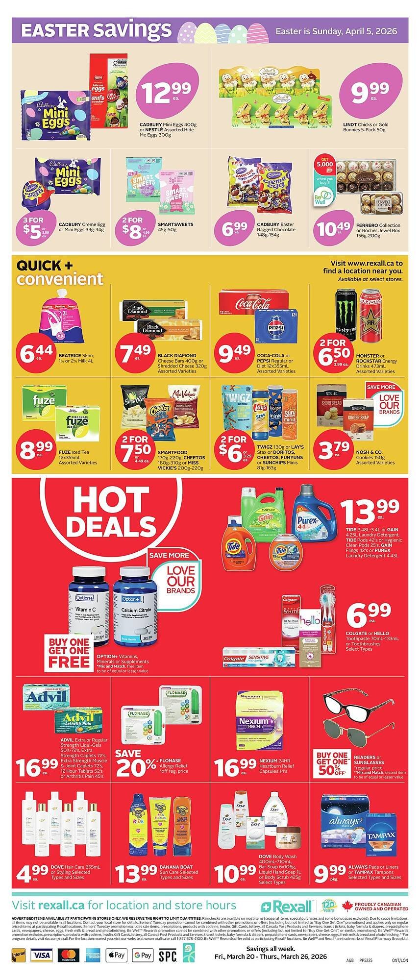 Rexall flyer (2026-03-20 - 2026-03-27) | 2