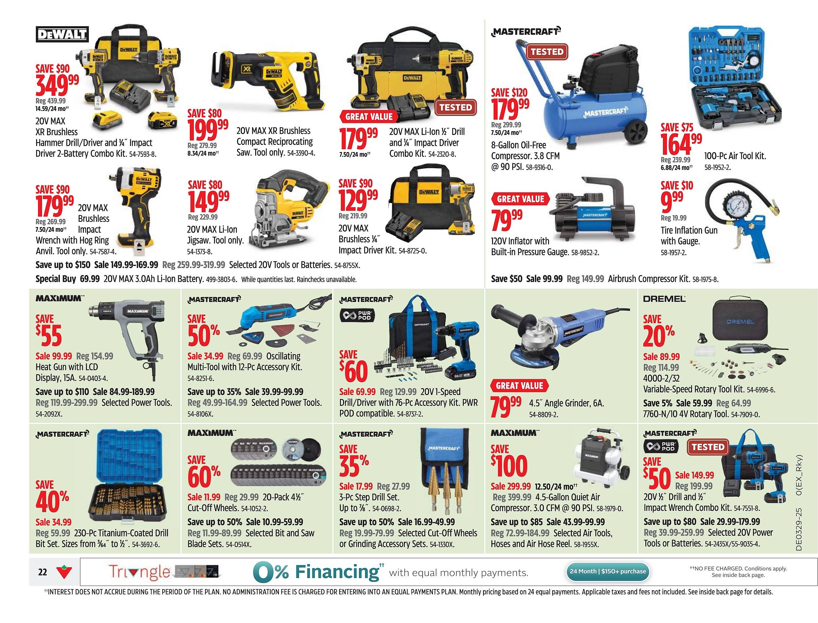 Canadian Tire flyer
