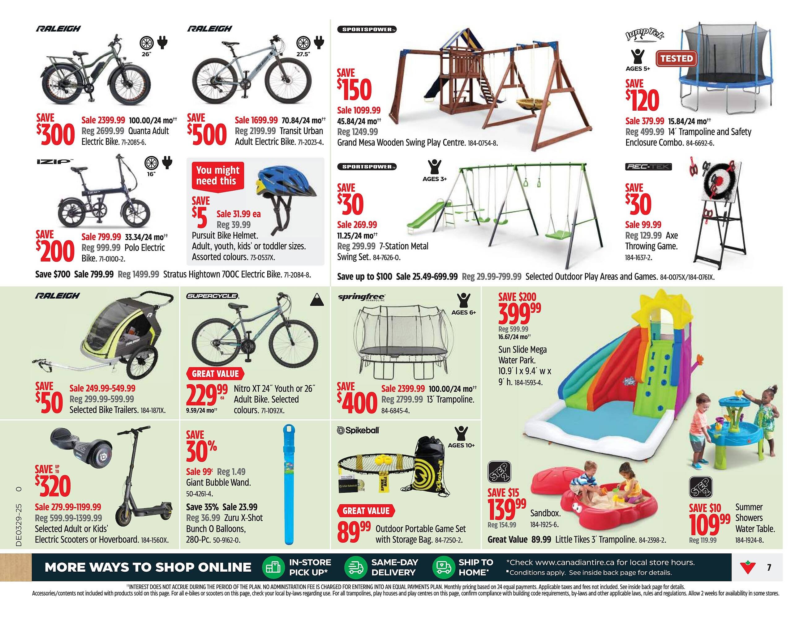 Canadian Tire flyer