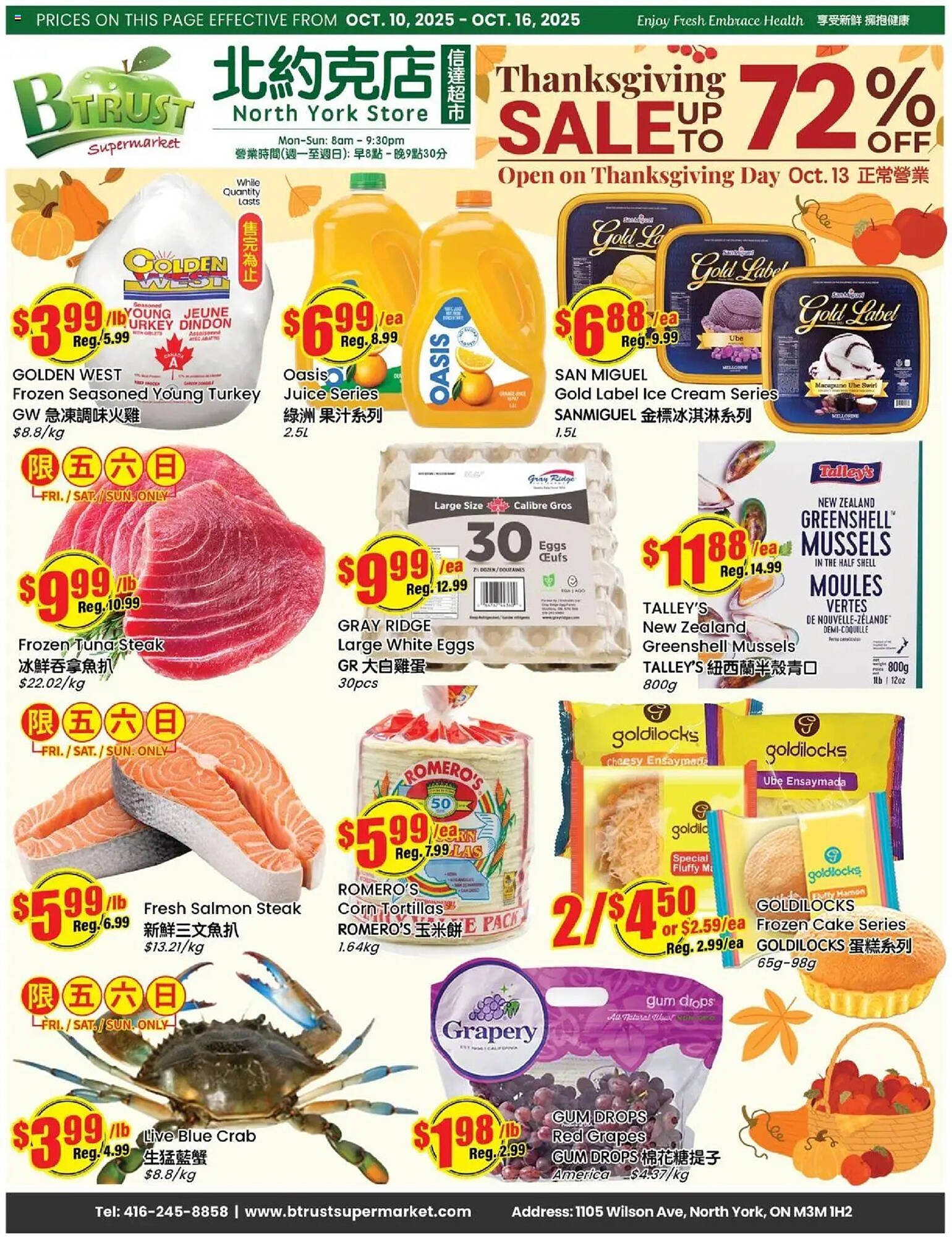 Btrust Supermarket flyer