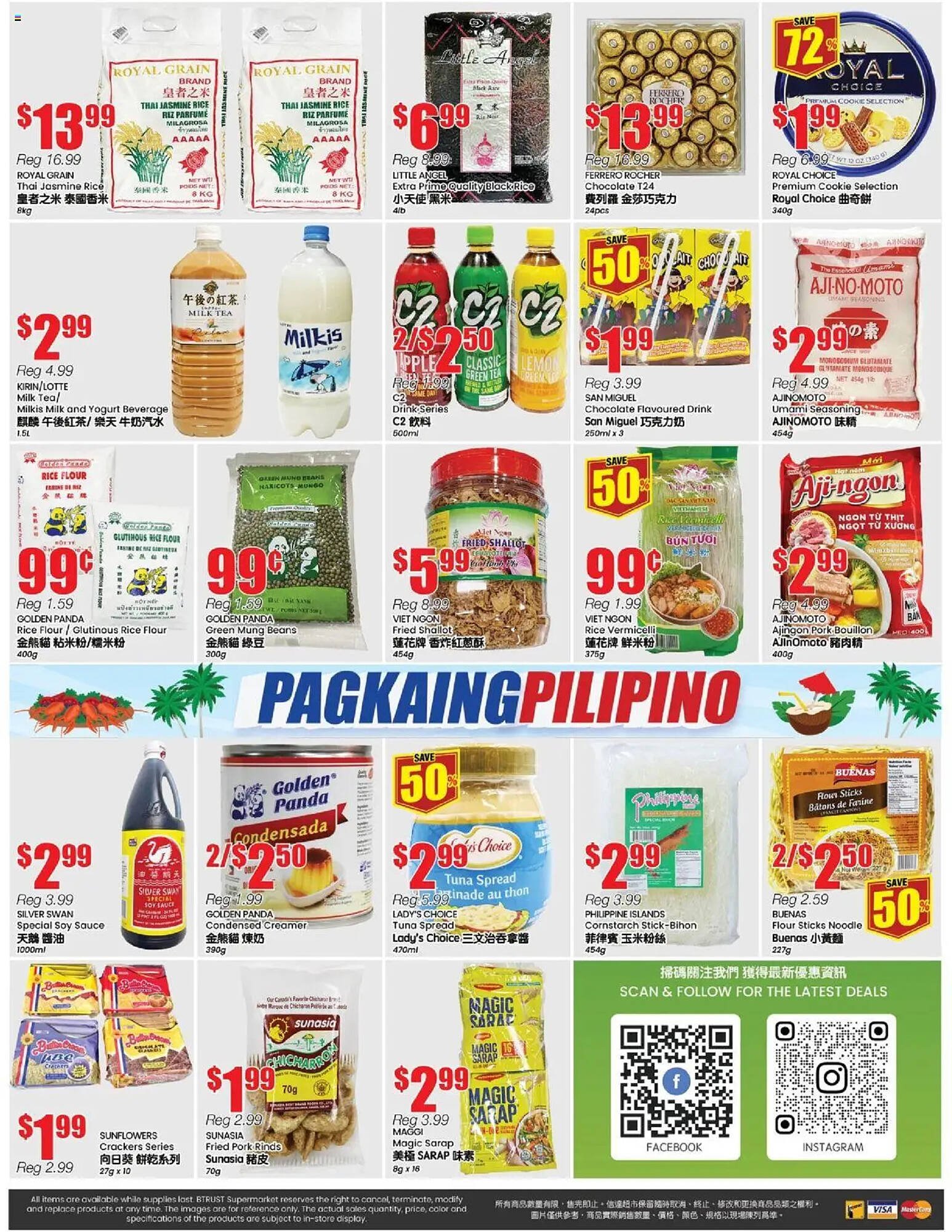 Btrust Supermarket flyer