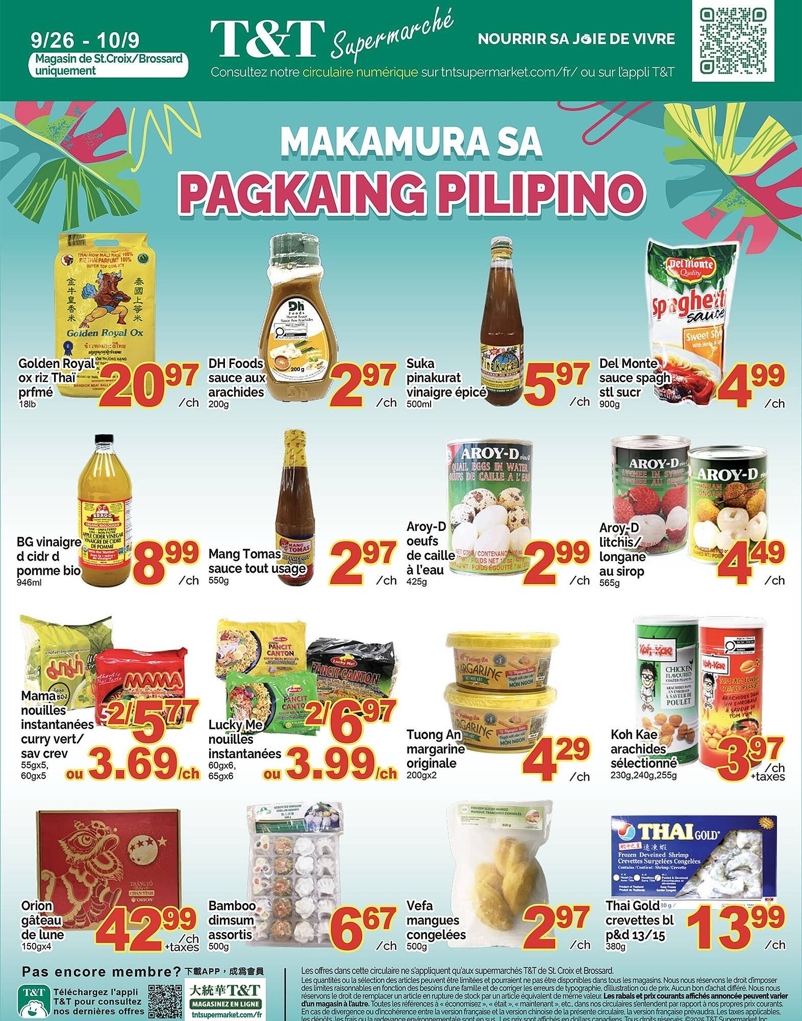 T&T Supermarket flyer