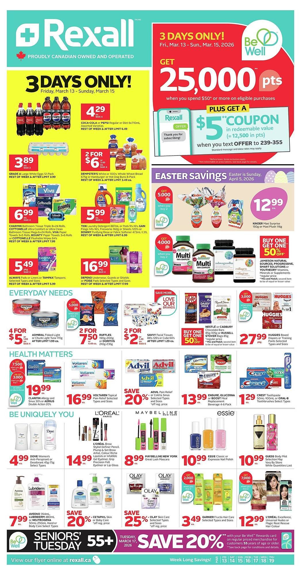 Rexall flyer (2026-03-13 - 2026-03-20) | 1
