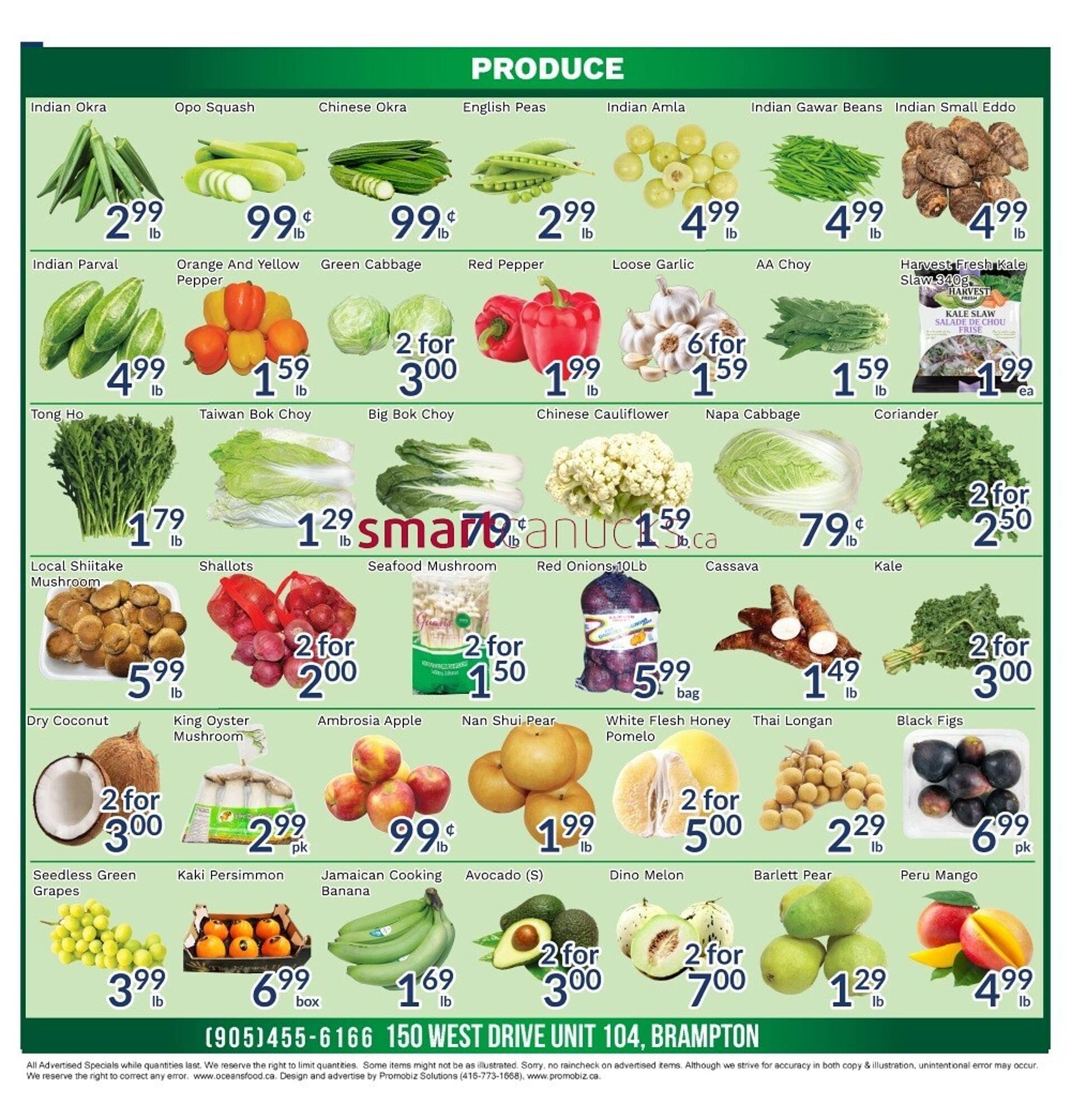 Oceans Fresh Food Market flyer