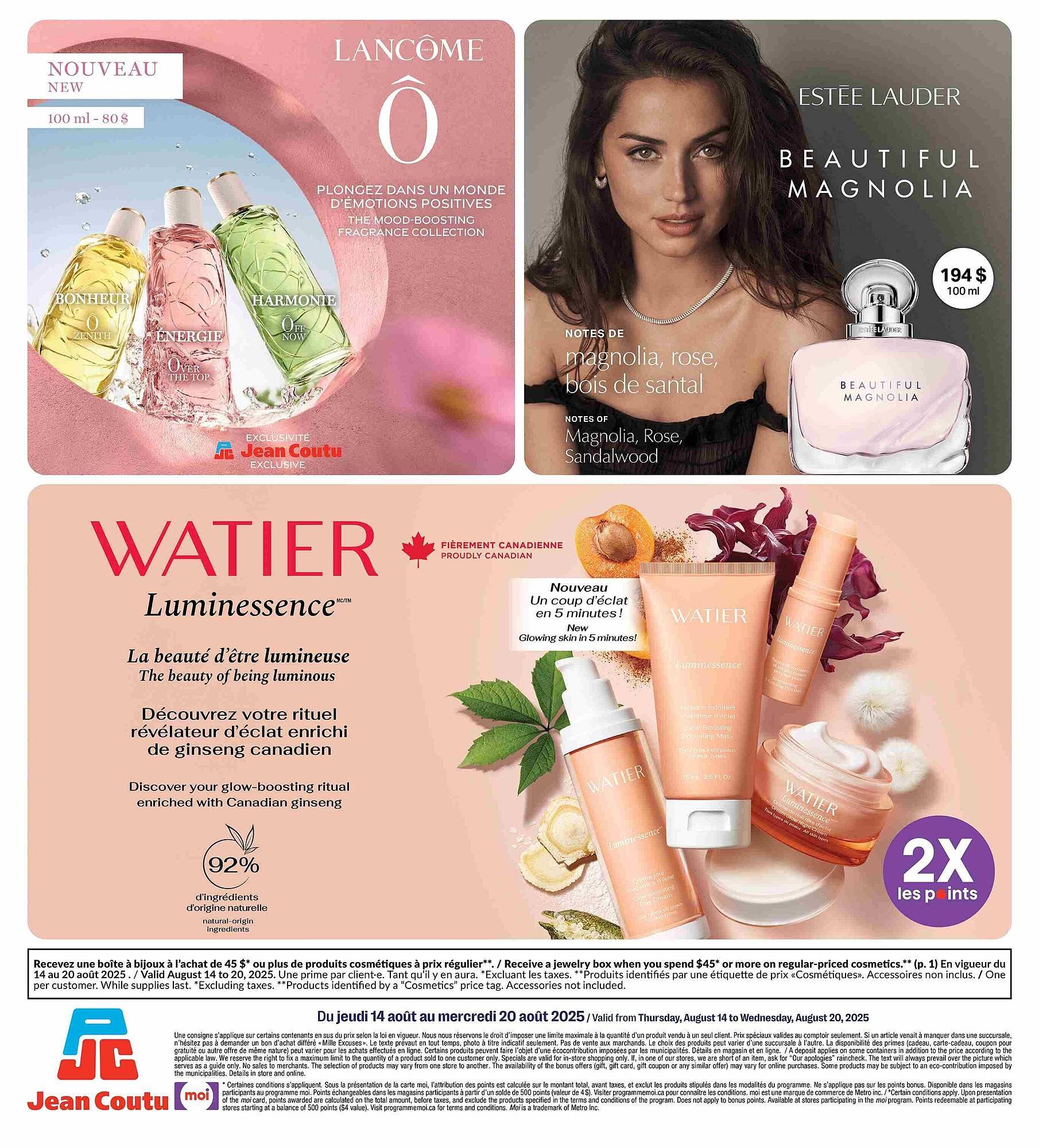 Jean Coutu flyer