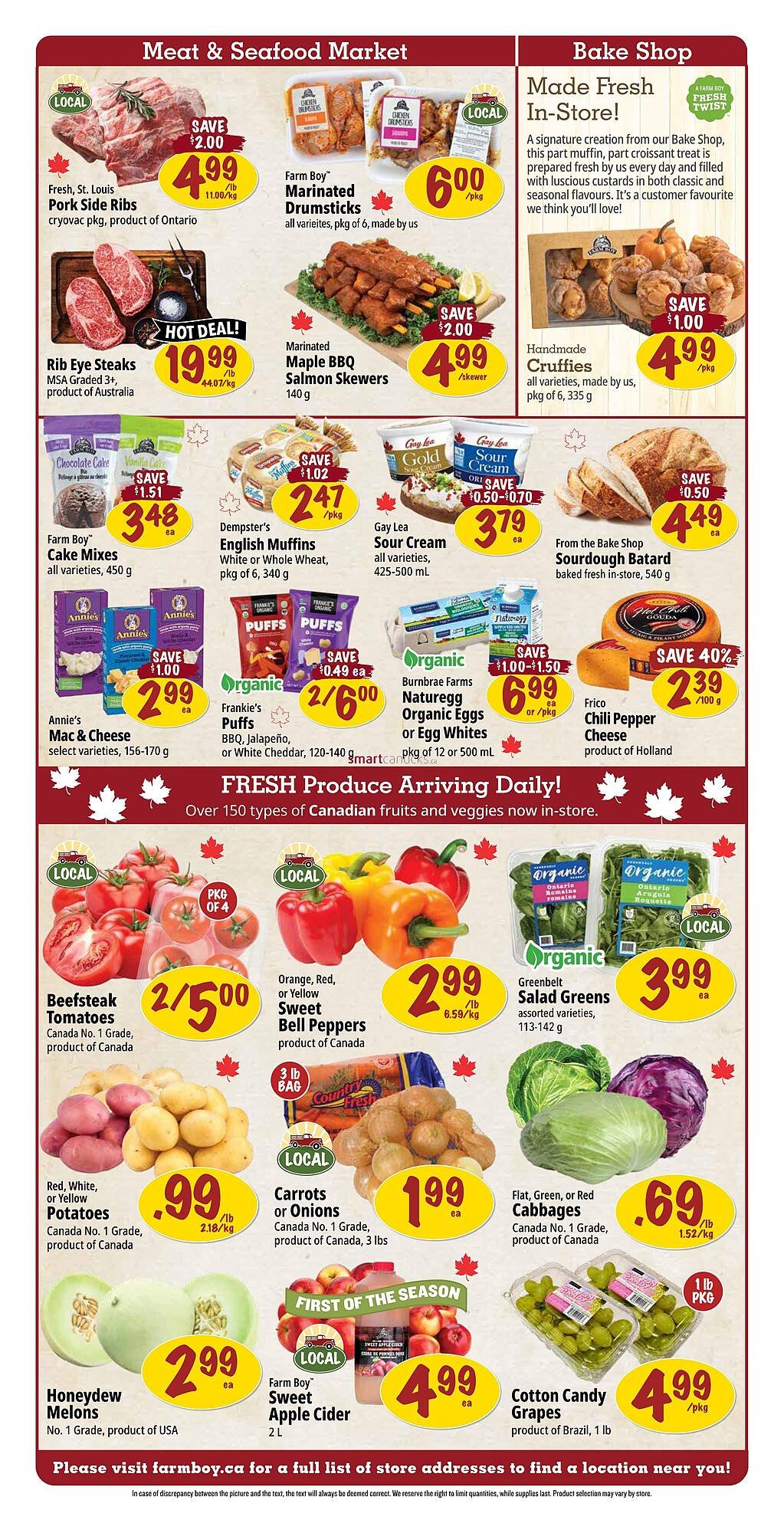 Farm Boy flyer