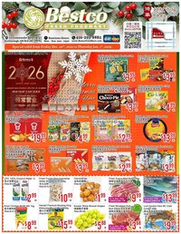 Bestco Food Mart flyer (2025-12-26 - 2026-01-01)